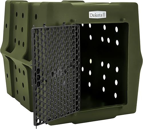 Miniatura 2 de Dakota 283 Crate - Canine Rough and Tough Economy Kennel (Olive, Large)