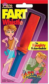 Fart Whistle Classic Noise Toy Retro Practical Joke Party Bad Filler Xmas Christmas Stocking Filler Gift Trick Jokes