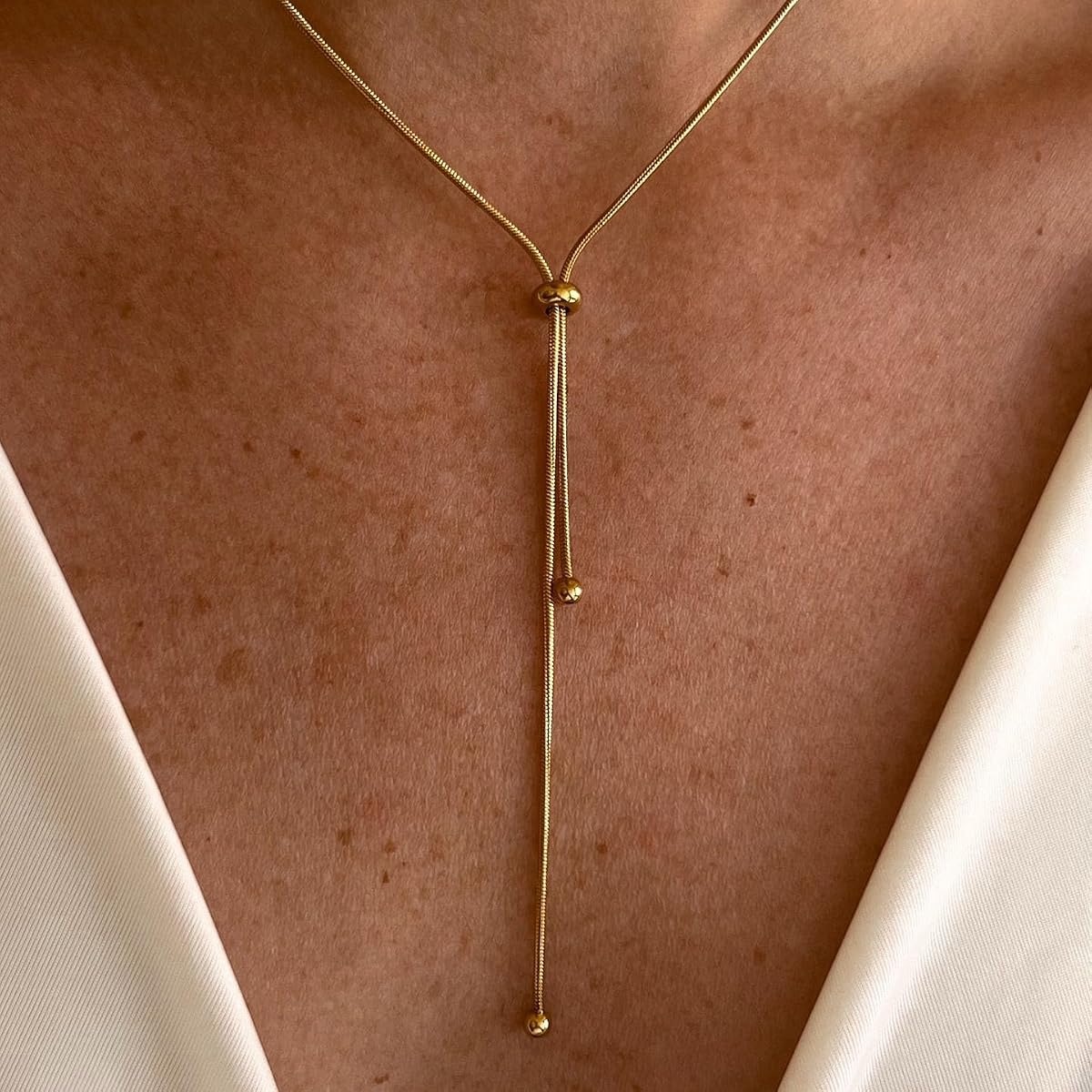 Bolo Necklace in Gold-Tone view 3