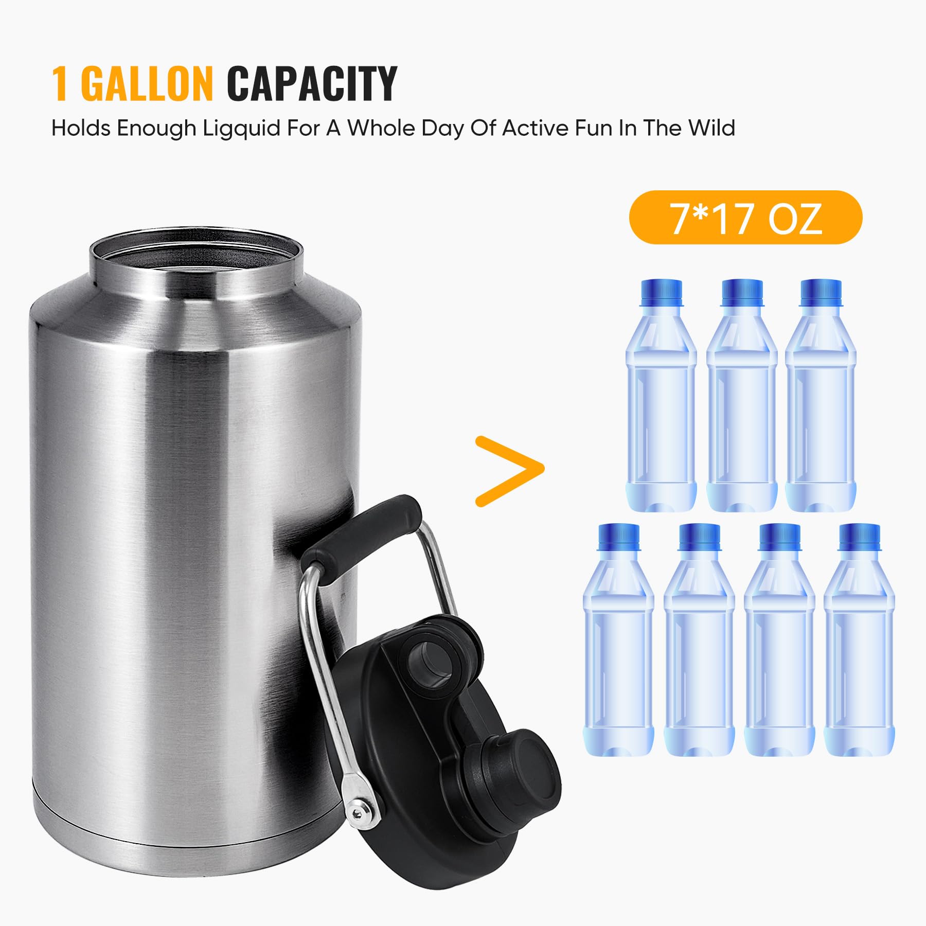 Kerilyn Insulated Beverage Bottles 3,8 L