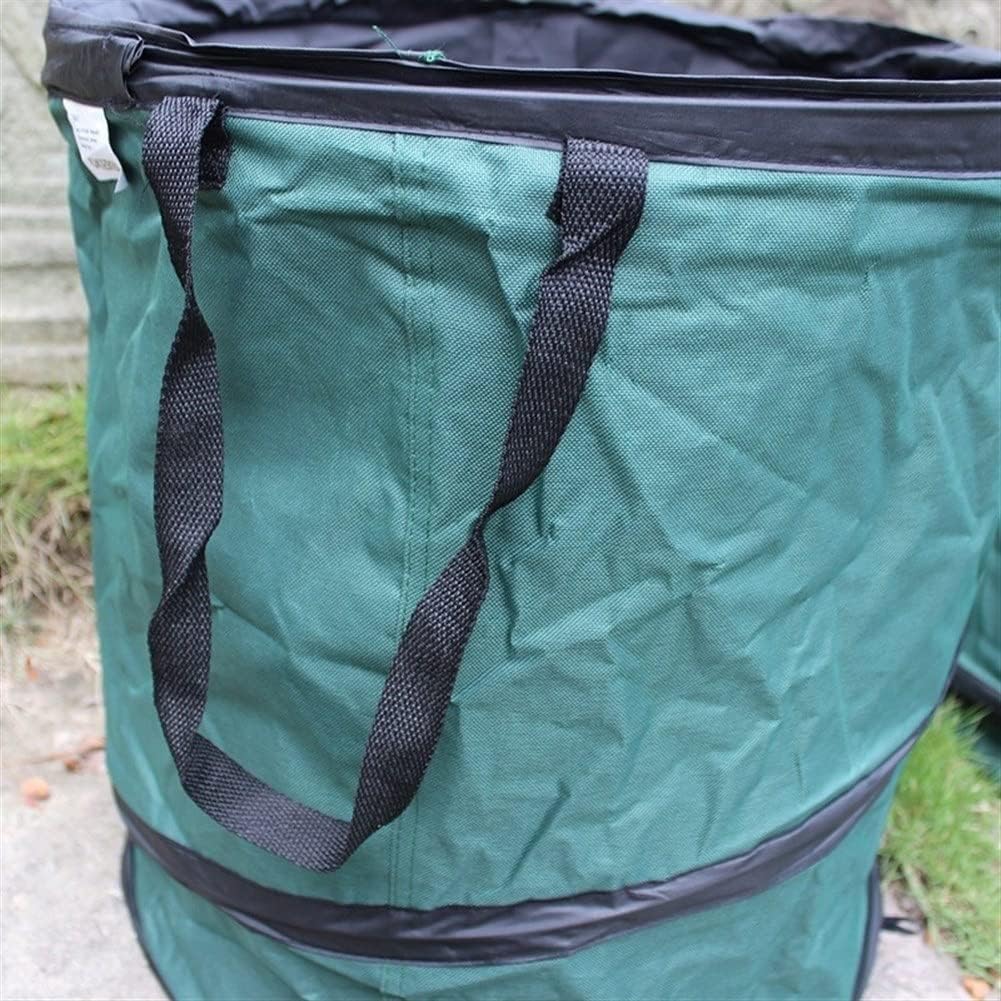 hydraulic Collapsible Garden Bag Up Leaf Trash Can Storage Bag Reusable Yard Waste Bag Portable Gardening Container Lawn Bag