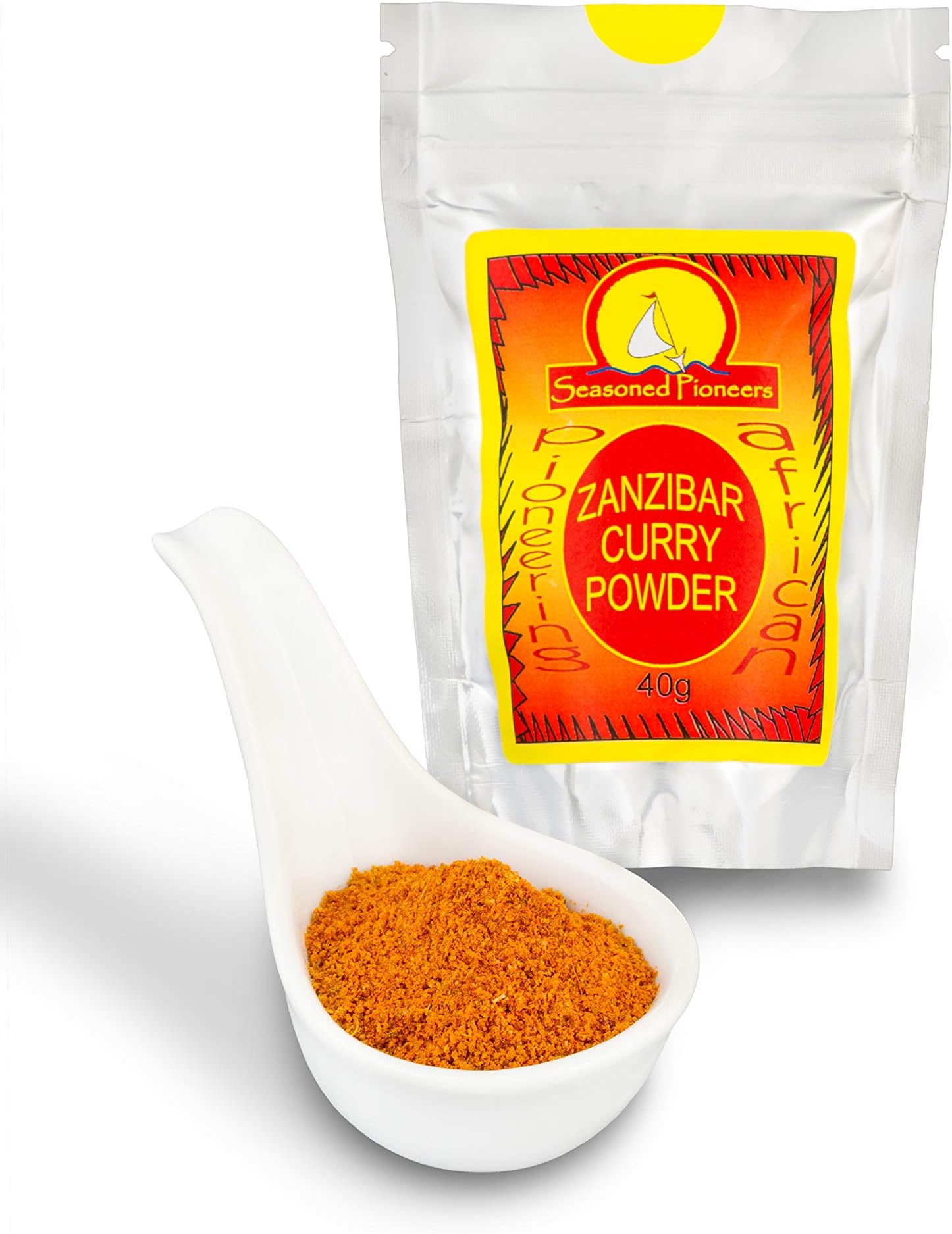Lion Curry Powder Nigeria (1 Bottle 25g) Grocery & Gourmet Food