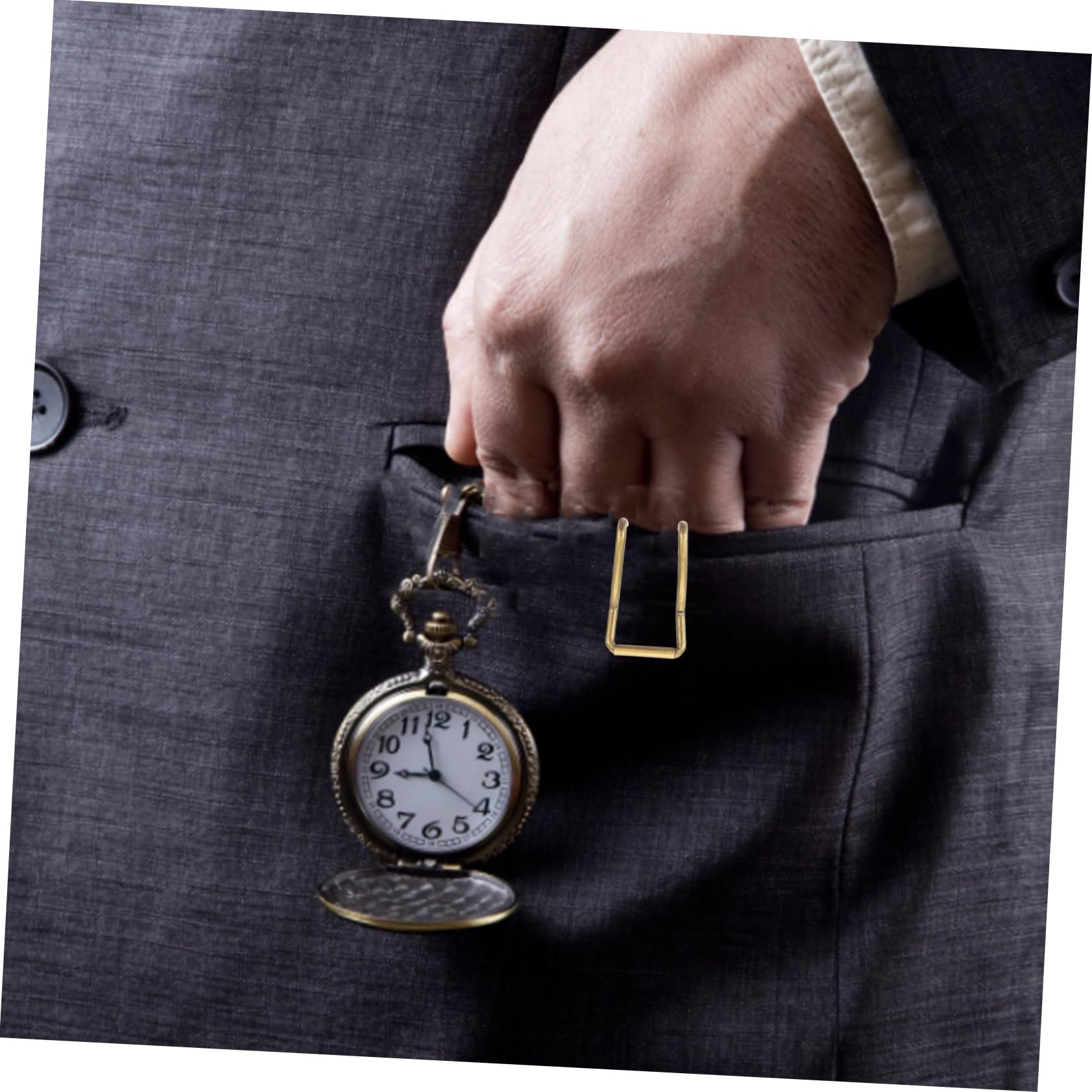 VALICLUD Orologio Da Tasca Chiusura Catena Di Orologi Da Tasca Accessori Fai Da Te Orologio Da Tasca Catena Parti a Di Orologi Chiusura Orologio Da Tasca a Accessorio Fai Da Te