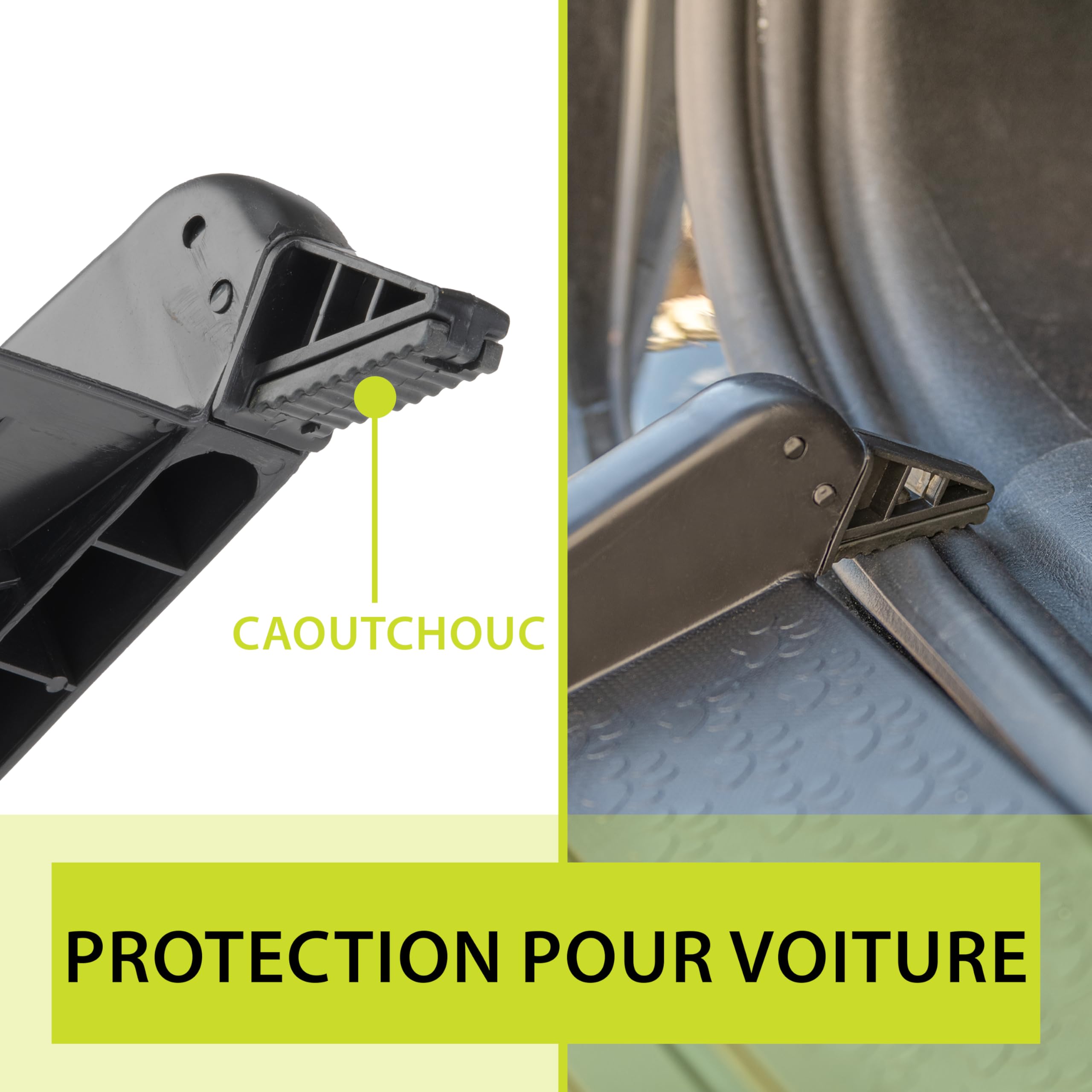 Ferplast Rampe pour Chien Voiture, Pliable, Antidérapante, Poignée, Réfléchissante, jusqu'à 50 kg, L 152 x P 40 cm