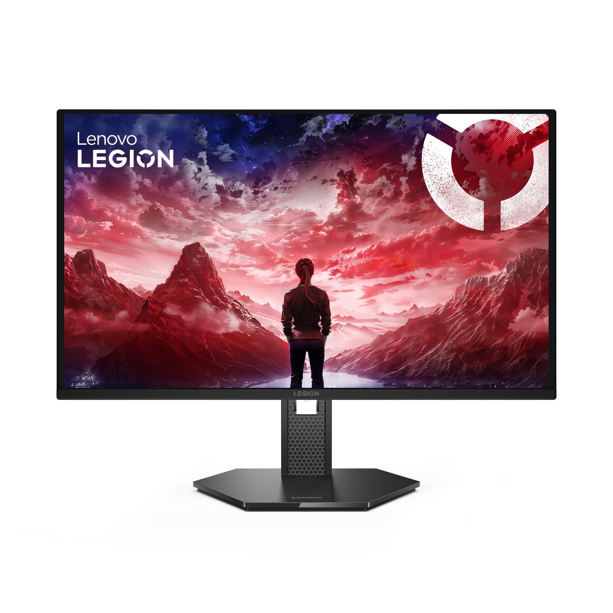 Monitor Gaming OLED Lenovo Legion 27Q‑10 27" QHD 240Hz (0.03ms, HDR10, Contraste 1.500.000:1, HDMI/DP, diseño ergonómico) – Negro