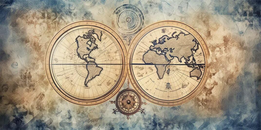 Diamond Painting Kits for Adults, 5D Diamond Art Map 50x100cm, DIY Large Retro Dimond Art kits Adults, Full Drill Crystal Rhinestone Embroidery Canvas Gem Arts and Crafts for Home Wall Decor (DP352)