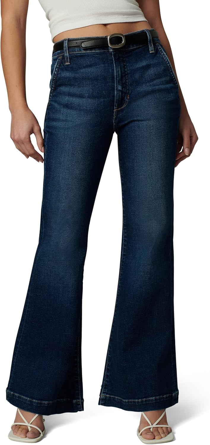 Joe's Jeans Women's Molly Petite High Rise Flared Jean