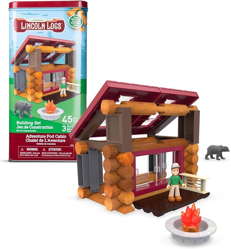 Lincoln Logs Adventure Pod Cabin just $8.12 at Amazon