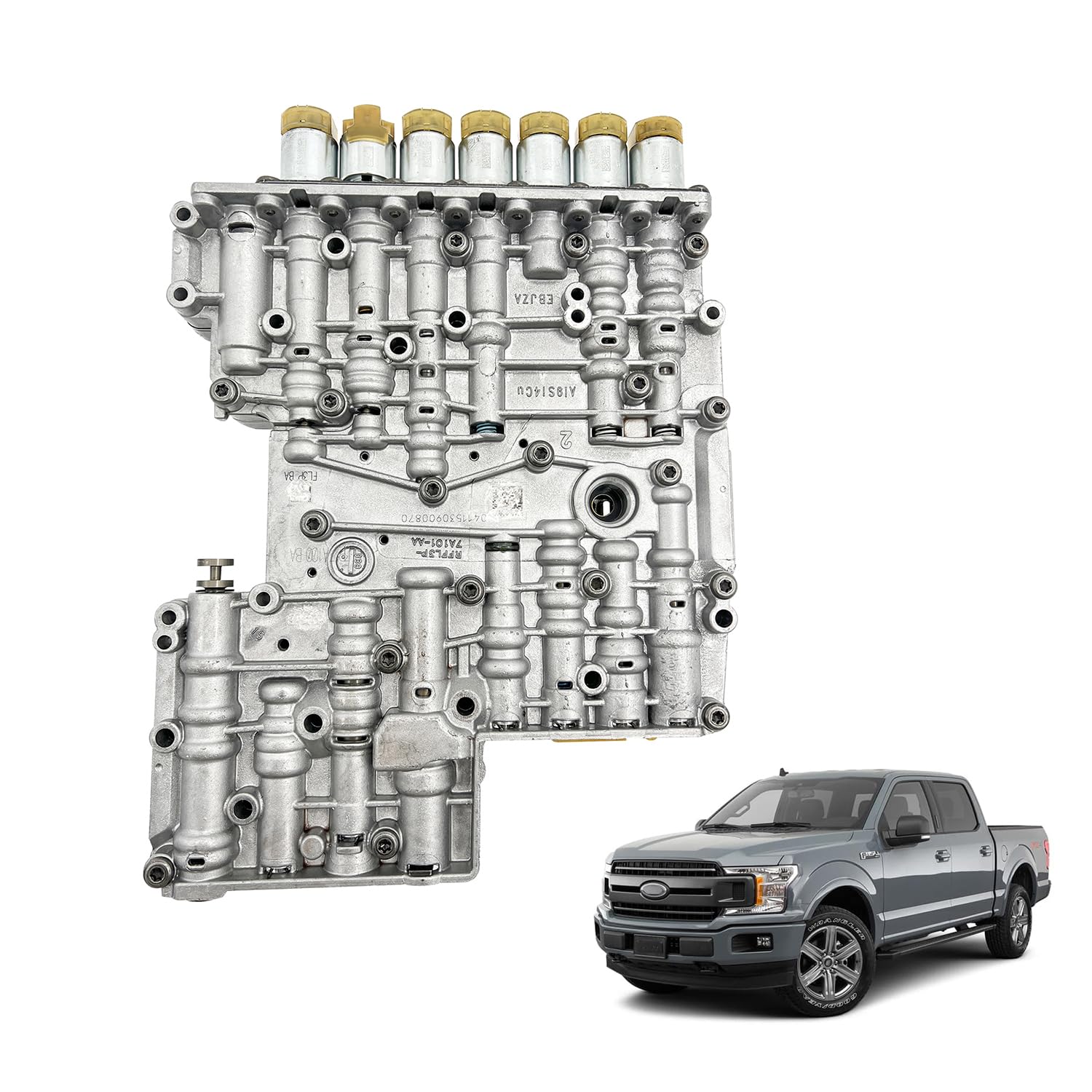 6R80 Transmission Valve Body With Solenoid Fits for Ford F150 2011 & UP Replace # AL3P-7Z490-BA