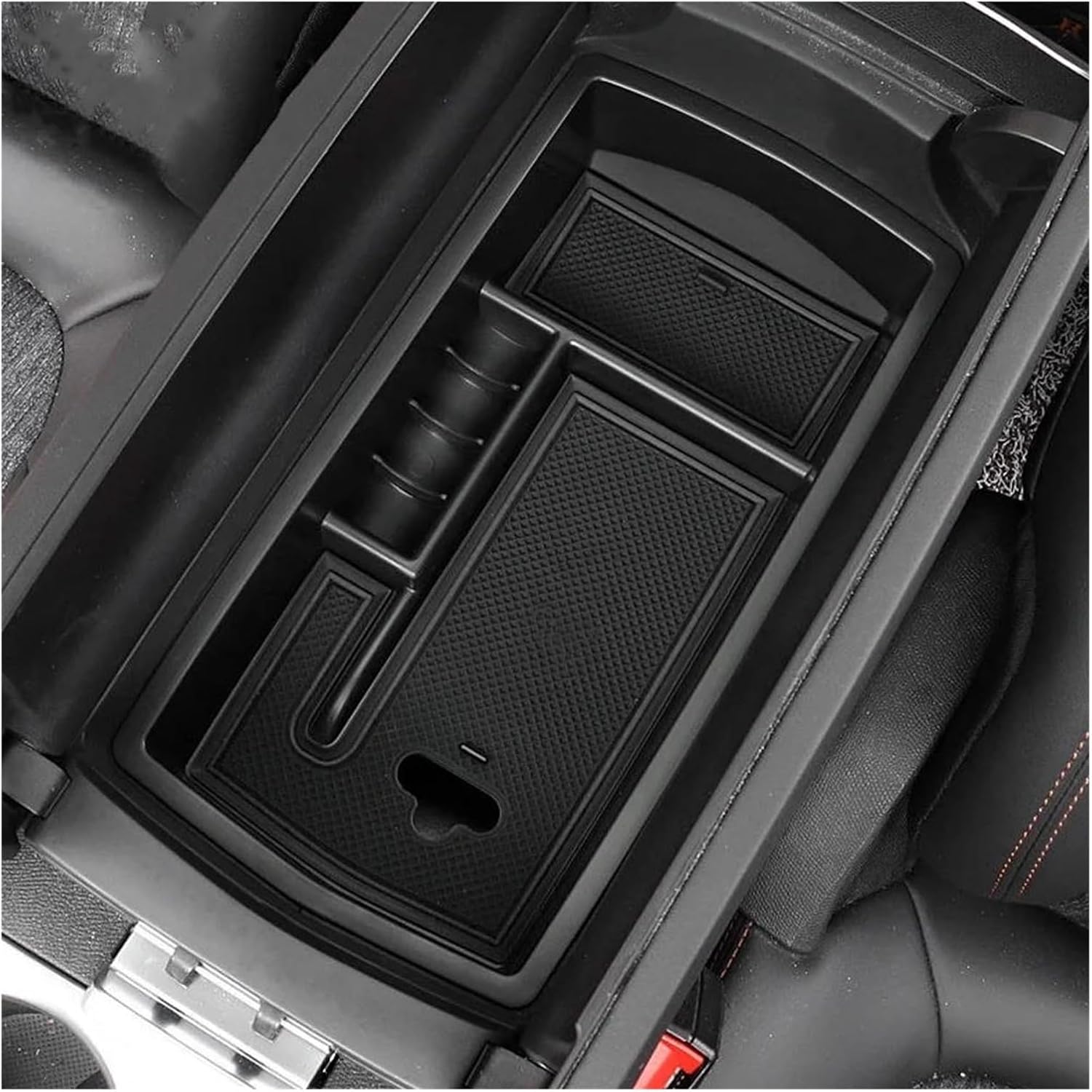 for 3008 3008GT 5008 2017-2020 Central Console Tray Container Organizer Car Armrest Storage Box Accessories image 3