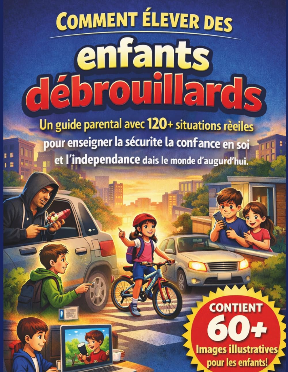 Comment élever des enfants débrouillards: Un guide parental avec 120+ situations réelles pour enseigner la sécurité, la confiance en soi et l'indépendance dans le monde d'aujourd'hui