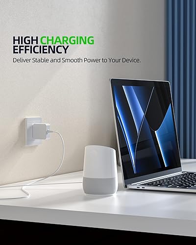 Miniatura 7 de Cable de alimentación de cargador de CA de 33 W apto para Google Home Smart Speaker Dispositivo activado por voz Modelo W16-033N1A Adaptador de