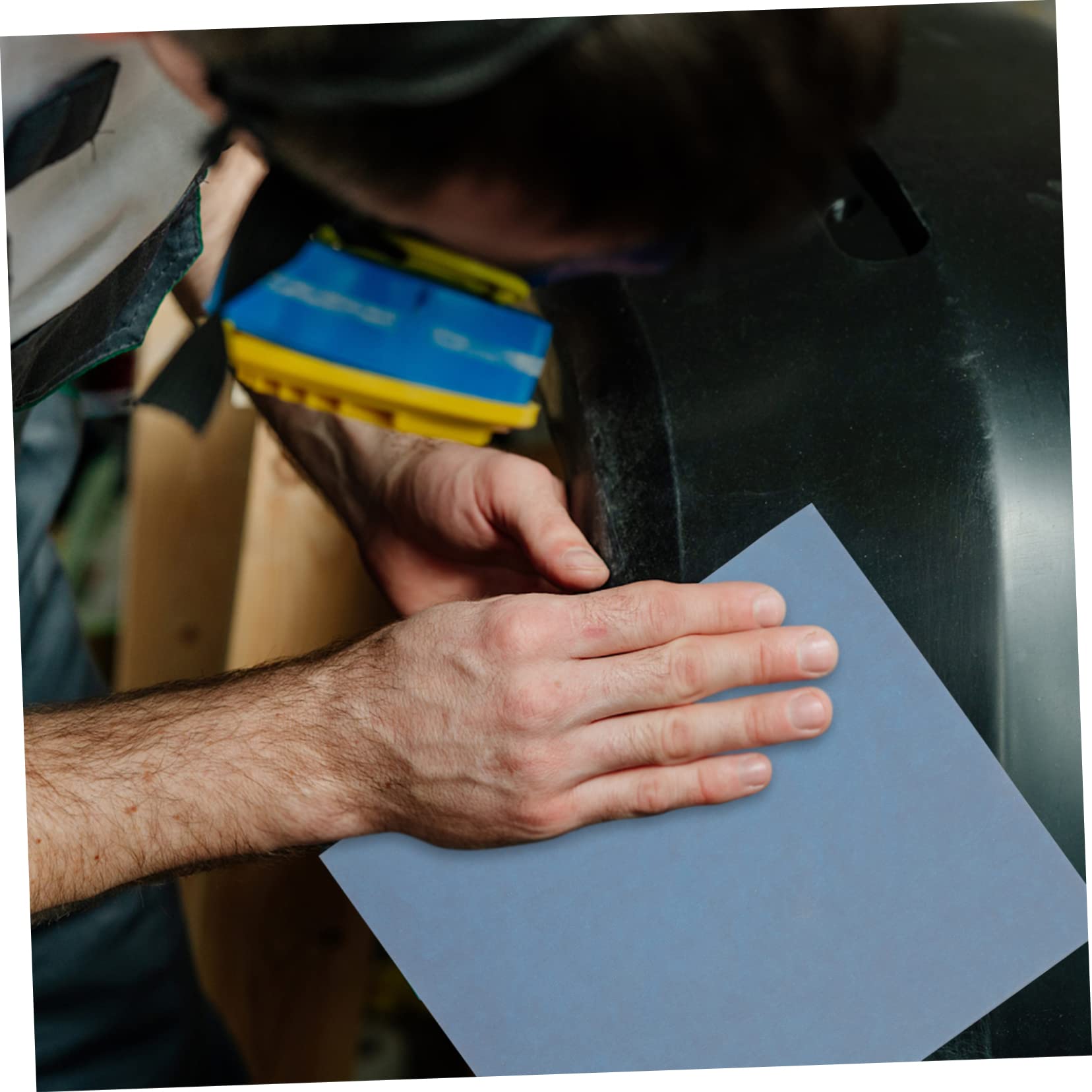 Gatuida 30feuilles Papier Abrasif Humi Sec Grit Pour Ponçage Automobiles Utilisation Polyvalente Et Pratique