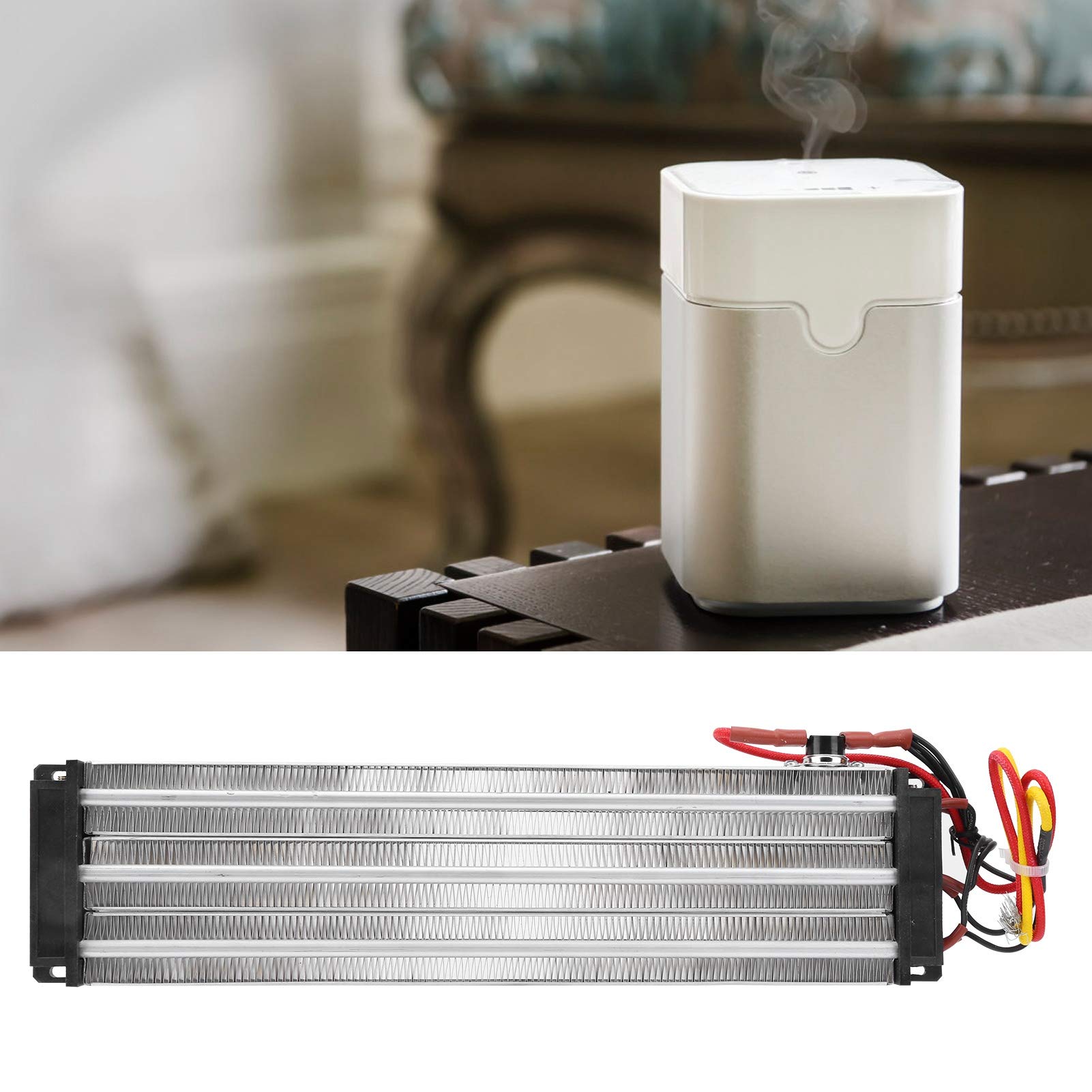 Elemento Calefactor De Cerámica PTC De Temperatura Constante, Calentador De Aire De Cerámica PTC, Elemento Calefactor De Aire PTC Aislado, AC220V 2500W Calentador De Aire PTC, Elemento Calefactor PTC