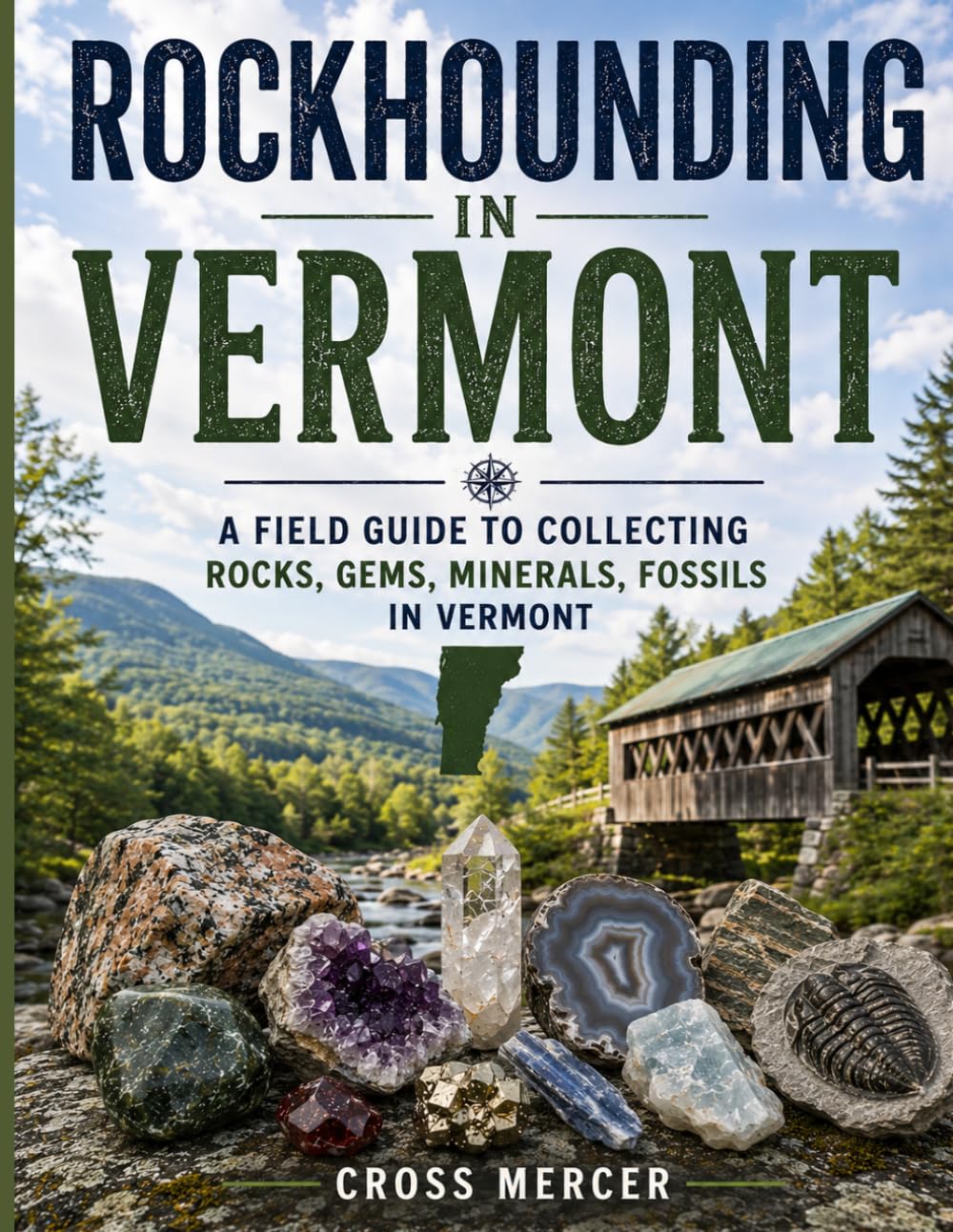 Rockhounding in Vermont: A Field Guide to Collecting Rocks, Gems, Minerals, and Fossils in Vermont