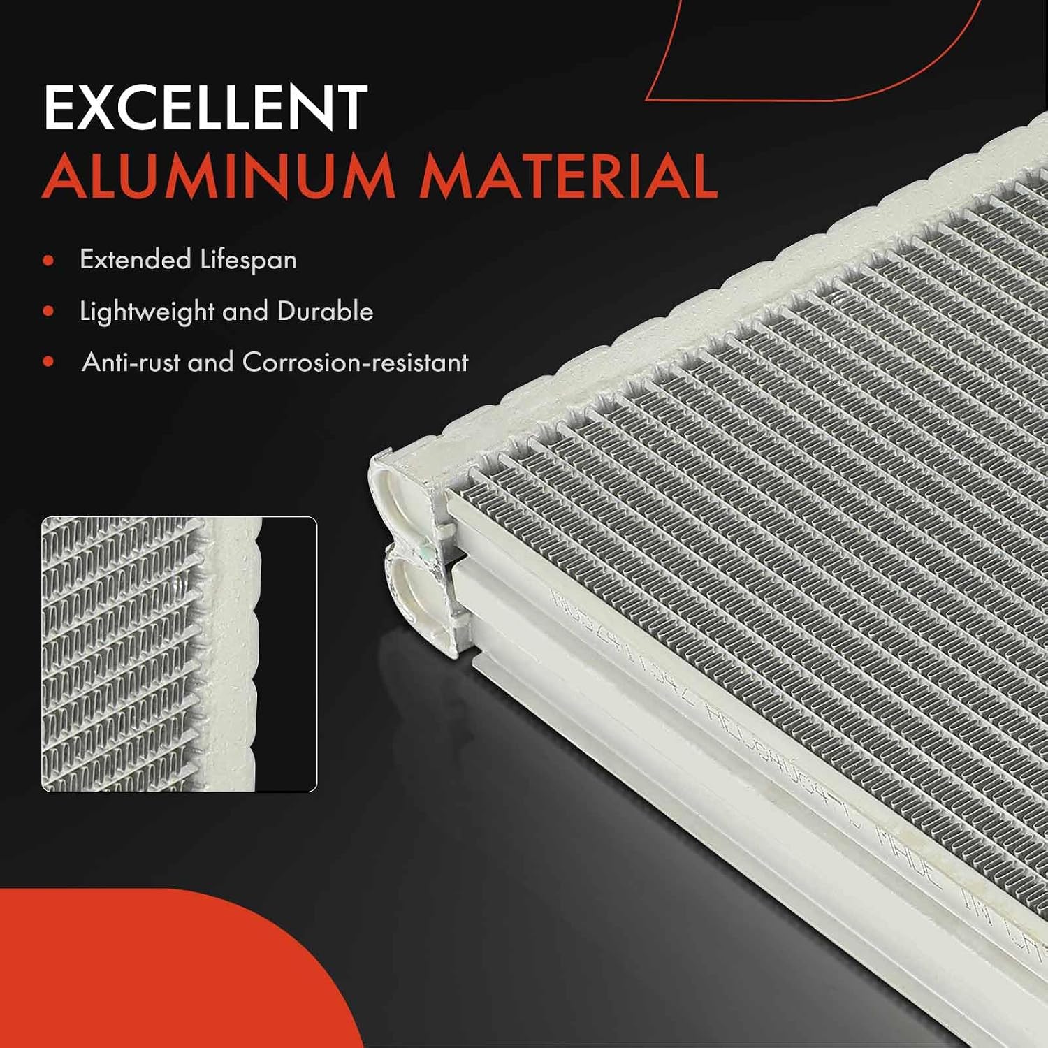 A-Premium AC Evaporator Core Compatible with Volkswagen Tiguan Limited 2017-2018, Tiguan 2011-2017, GTI 2012-2014, Golf 2013 2.0L, CC 2012-2013, CC 2011 2.0L/3.6L, Eos 2012-2016, with Pressing Plate