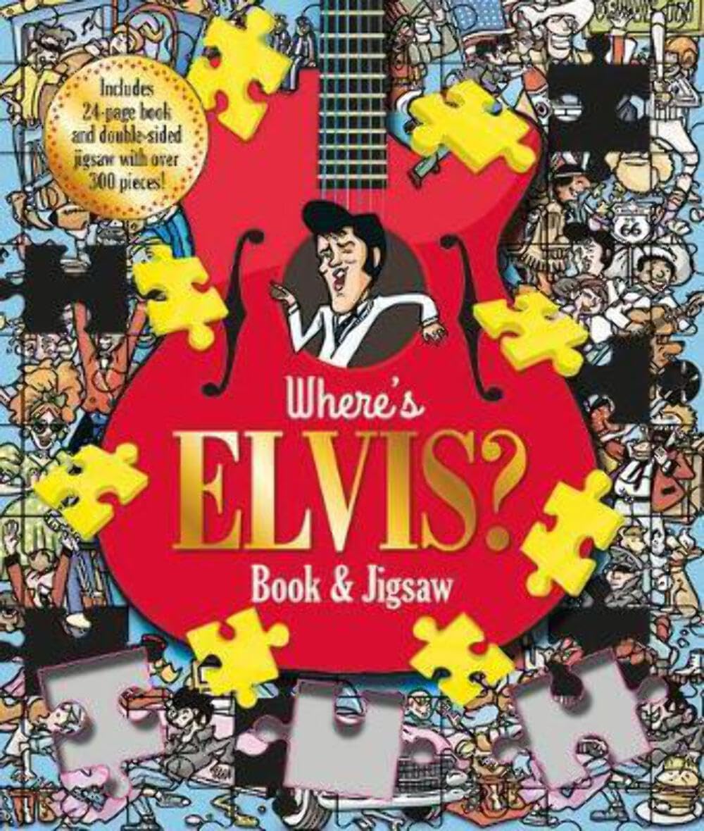 Where's Elvis? (Find Me Book and Jigsaw)