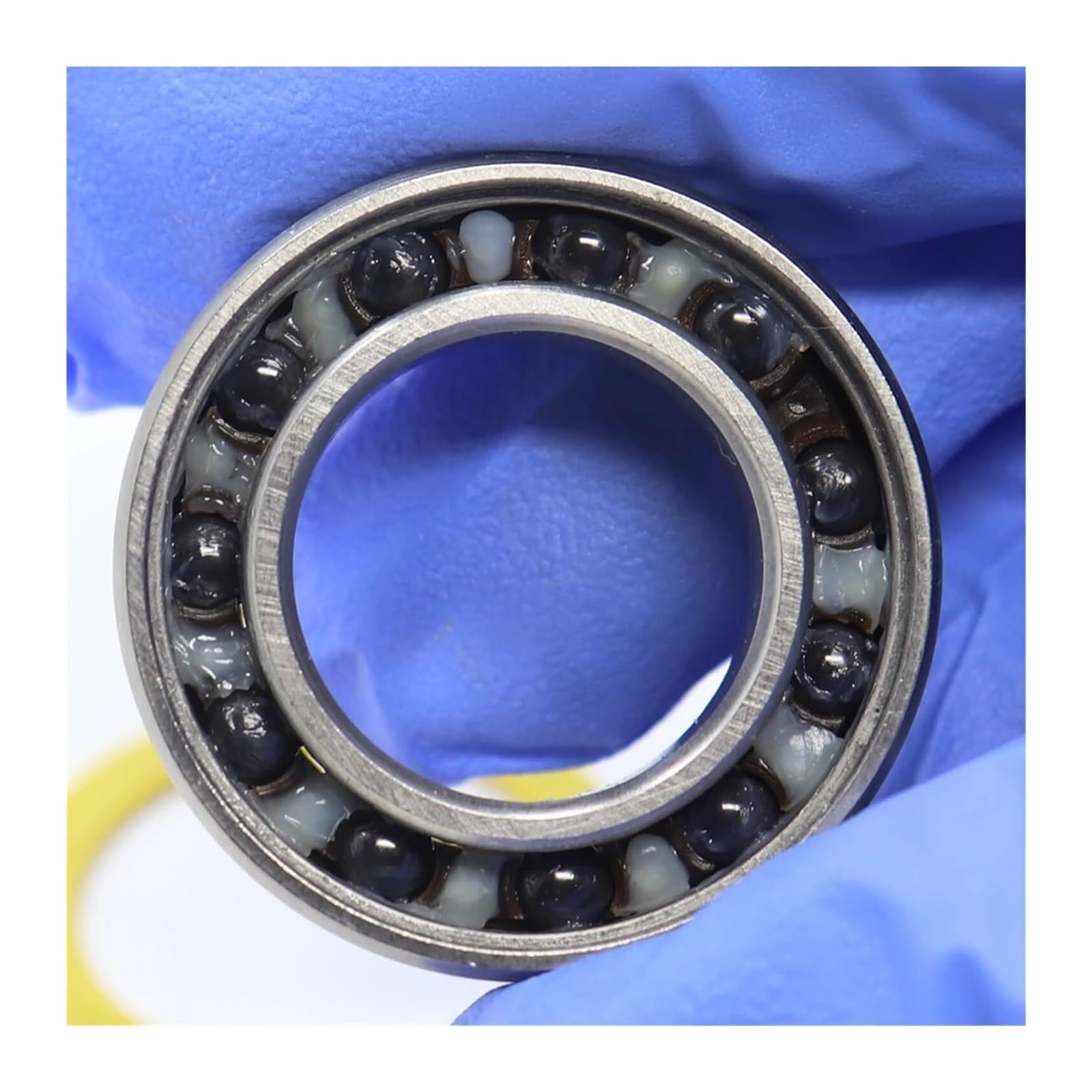 Jeu de Roulements, 6903-2RS Roulement en acier inoxydable 17 * 30 7 Mm (1 PC) ABEC-3 6903 RS Moyeu de vélo Moyeux avant et arrière Roue Roulements à billes céramique
