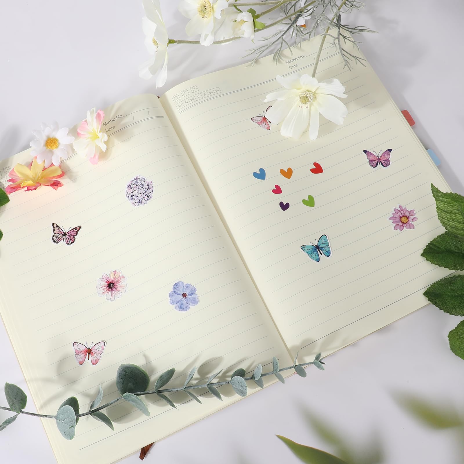 Bloemenstickers, 1000 stuks, bloemen voorjaar, bloemenstickers voor Bloemenstickers, 1000 stuks, bloemen voorjaar, bloemenstickers voor