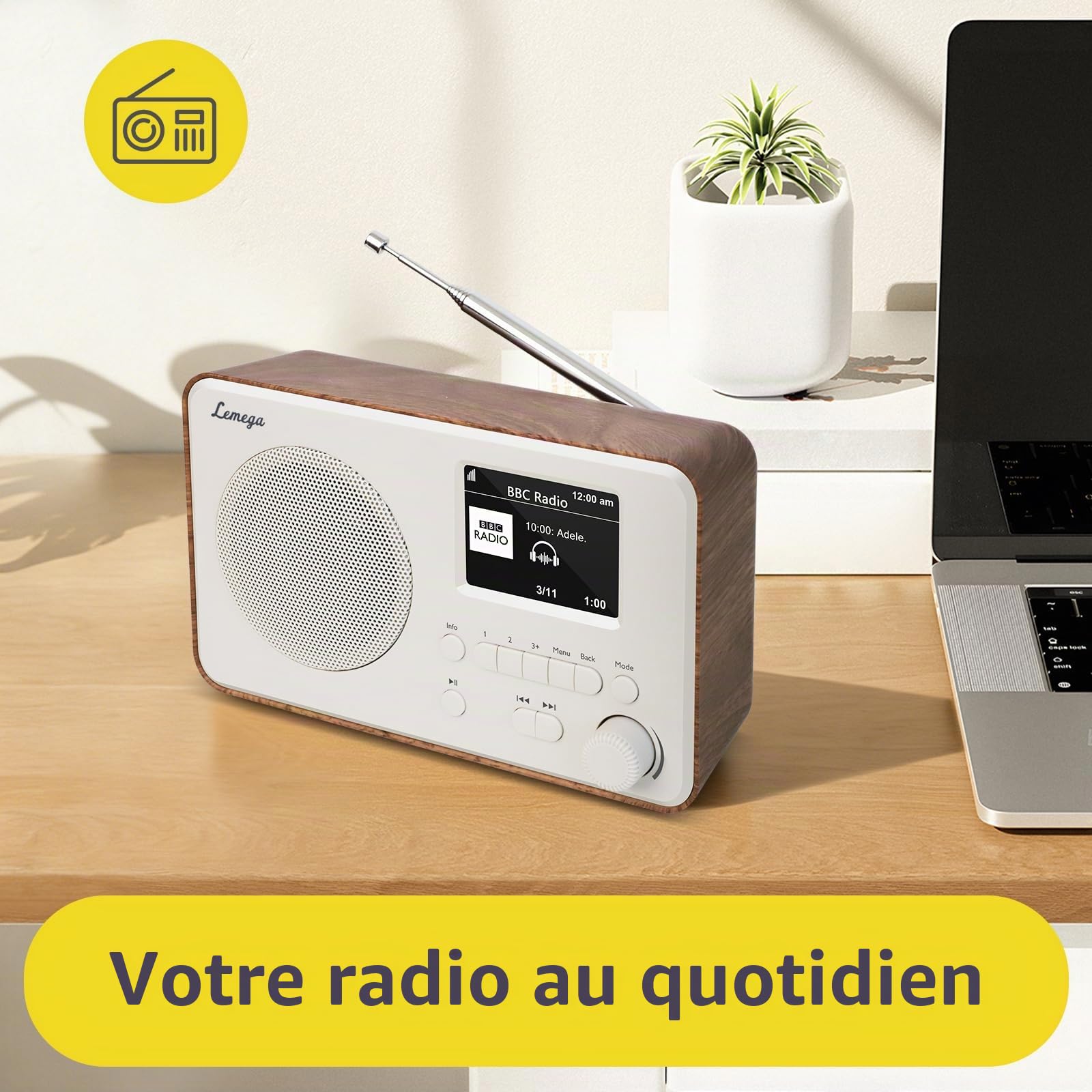 LEMEGA DR3-MAX RADIO (Noyer, DR3-MAX)
