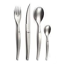 Lou Laguiole 24 coperti per 6 persone, acciaio inossidabile vintage