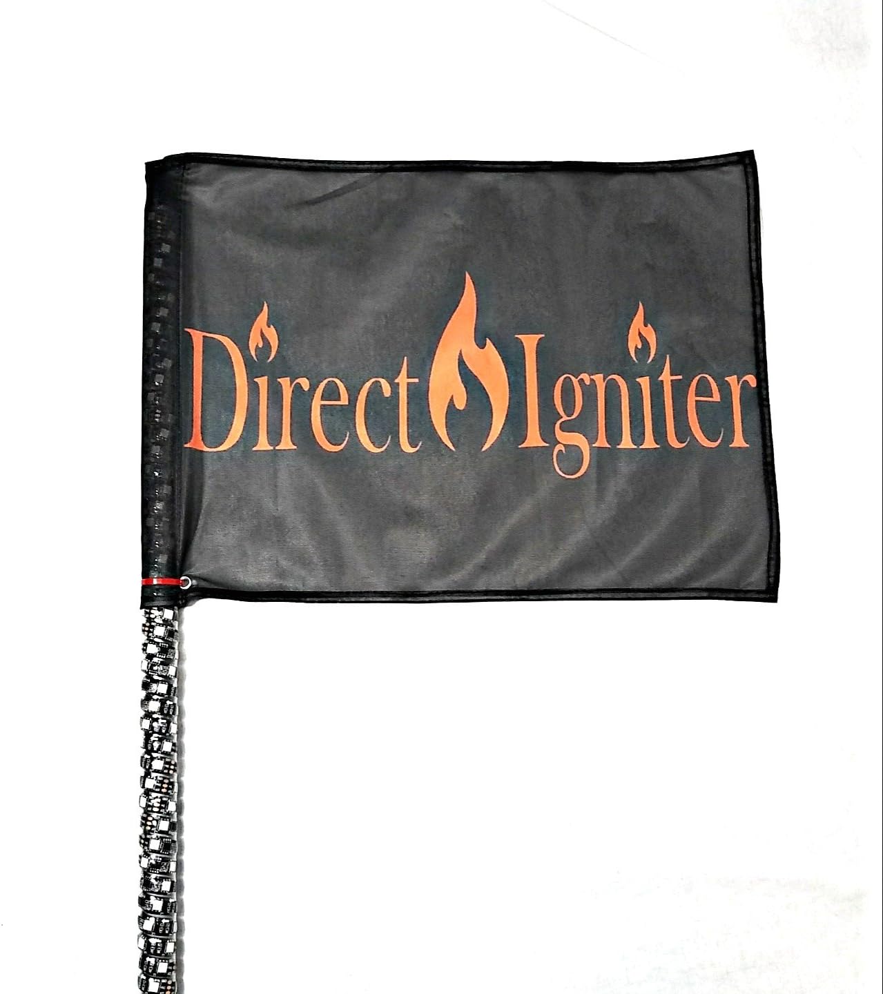 DIRECT IGNITER Wrapped L.E.D. RGBW Safety Flag Whip 20