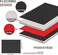 Vista 2 de Juego de 30 esponjas de lijado de 3 x 4 pulgadas, bloque de lijado de espuma de grano 180-3000 y almohadillas, húmedo/seco para madera, metal