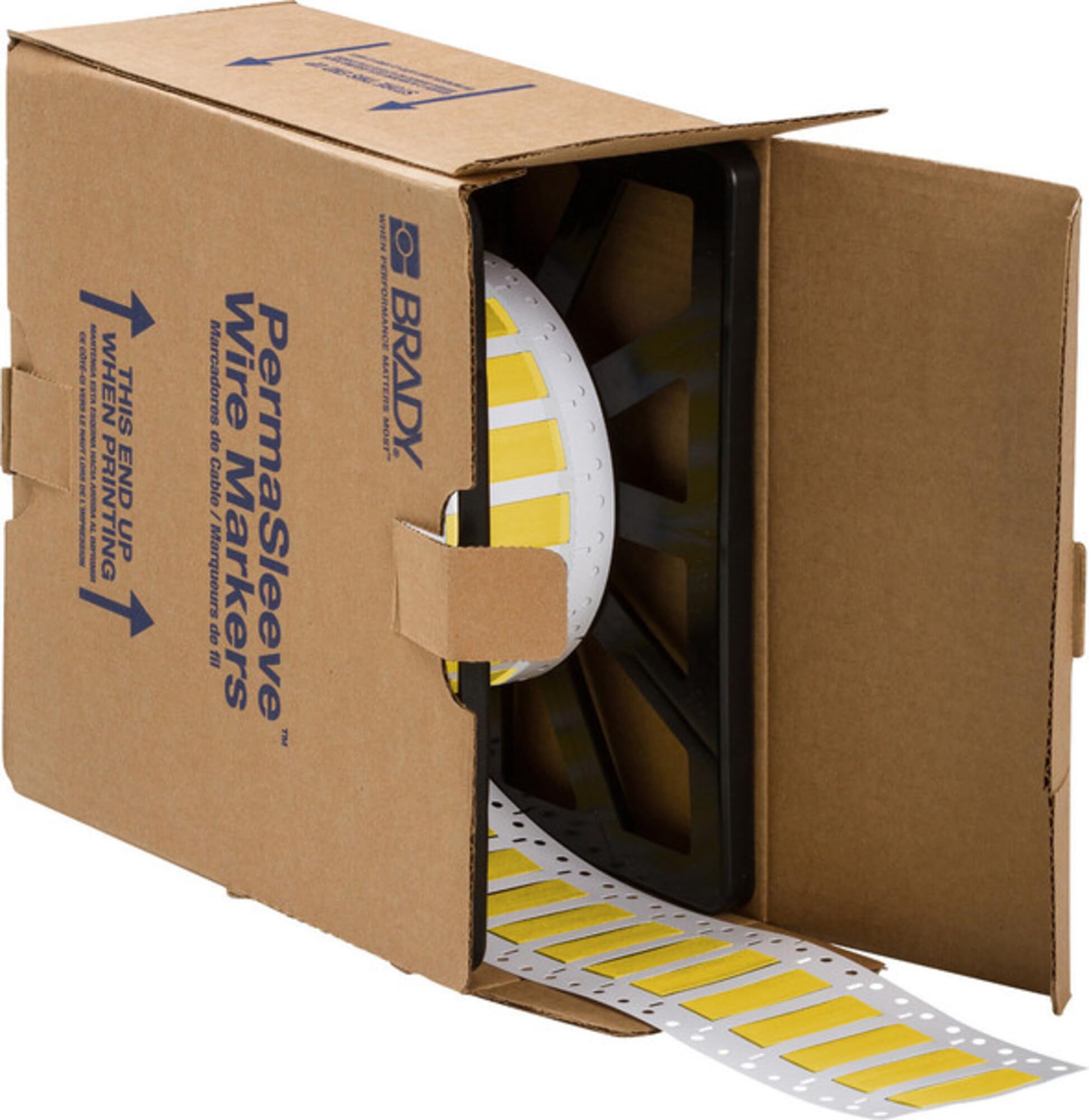 Brady Low Smoke Zero Halogen PermaSleeve Heat Shrink Tubing, 0.375