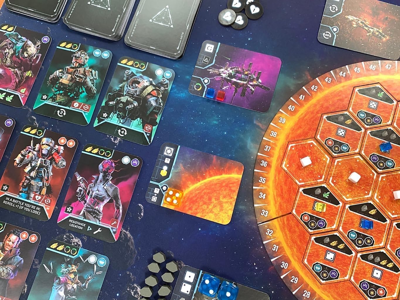 Solar Sphere | Board Game | Worker-Placement | Ages 10+ | 1 to 4 Players | English