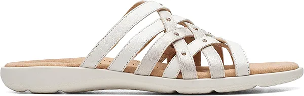 Clarks Women's Elizabelle Rio Slide Sandal