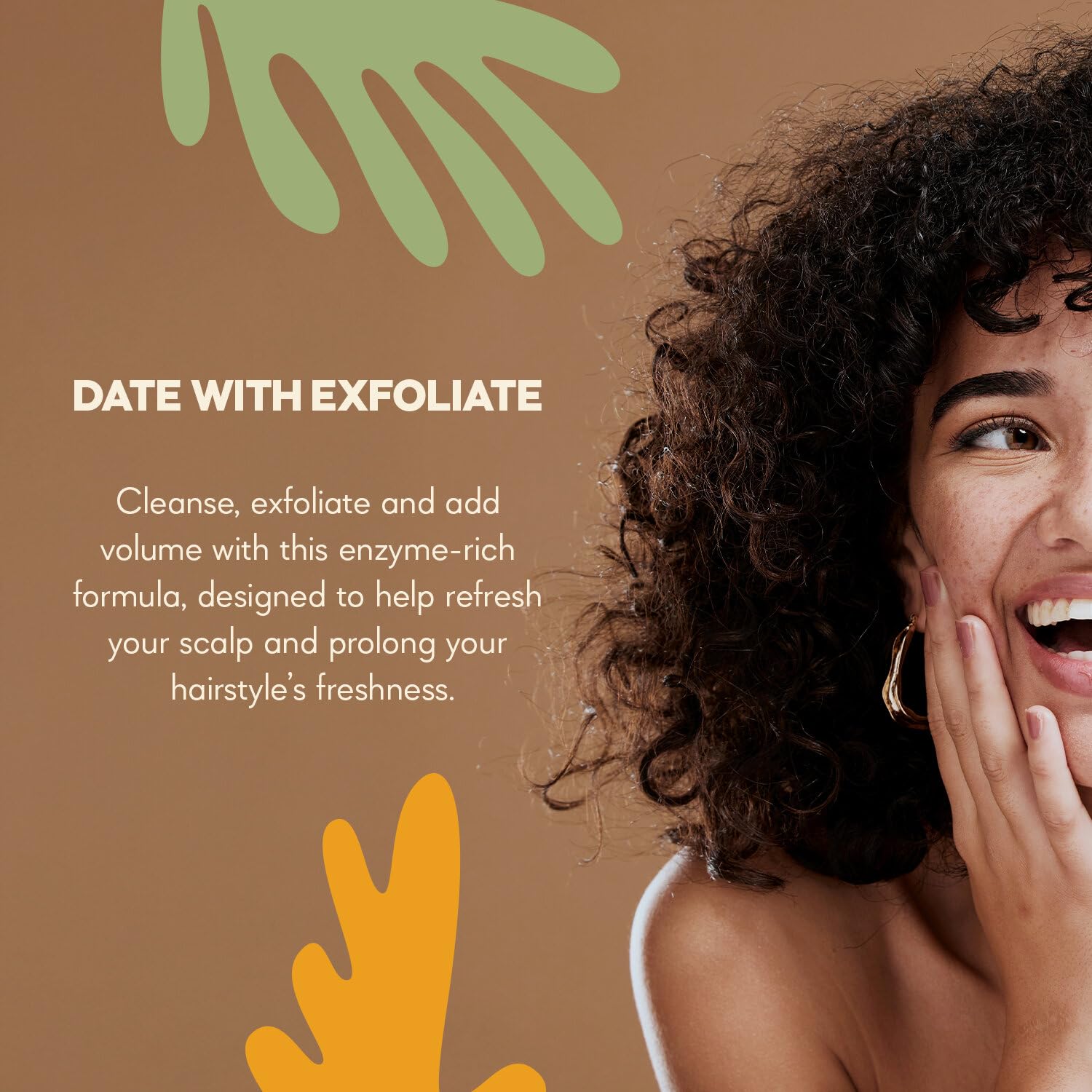 Date With Exfoliate – Multi-Function Enzymatic Exfoliating Shampoo with Ficin – For Deep Cleansing & Refreshing of the Scalp – Net 8.45 Fl. Oz/ 250 ml