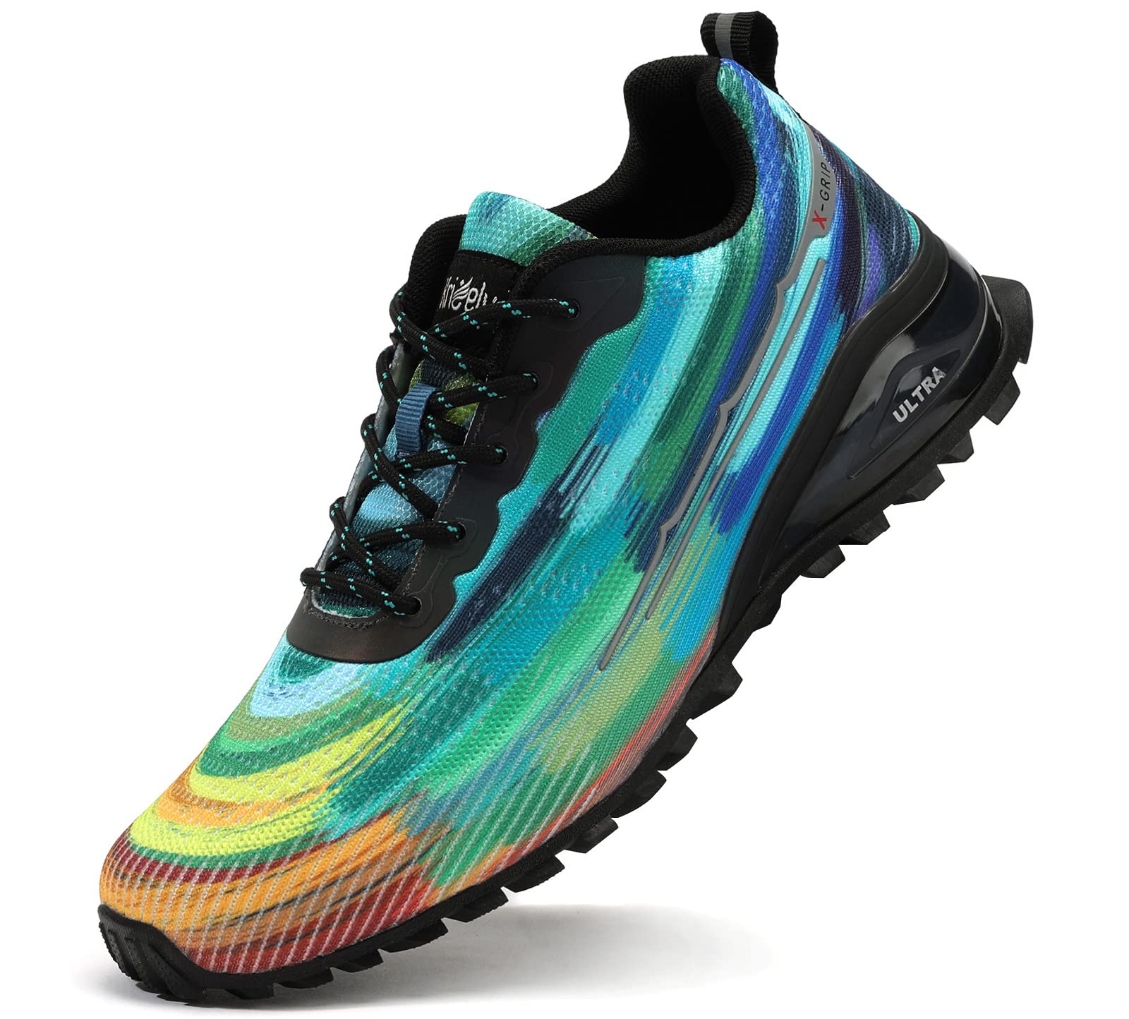 Kricely Zapatillas de Trail Running Hombre Outdoor Antideslizantes Transpirables Zapatos de Senderismo Zapatillas Trekking Tenis Calzado Deporte Ligero Casuales Sneakers
