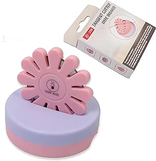 Thread Cutter Thread Cutting Tools Quilting Supplies for Sewing Seam Magnetic Pins Holder-Pink(The Blade is not Removable)