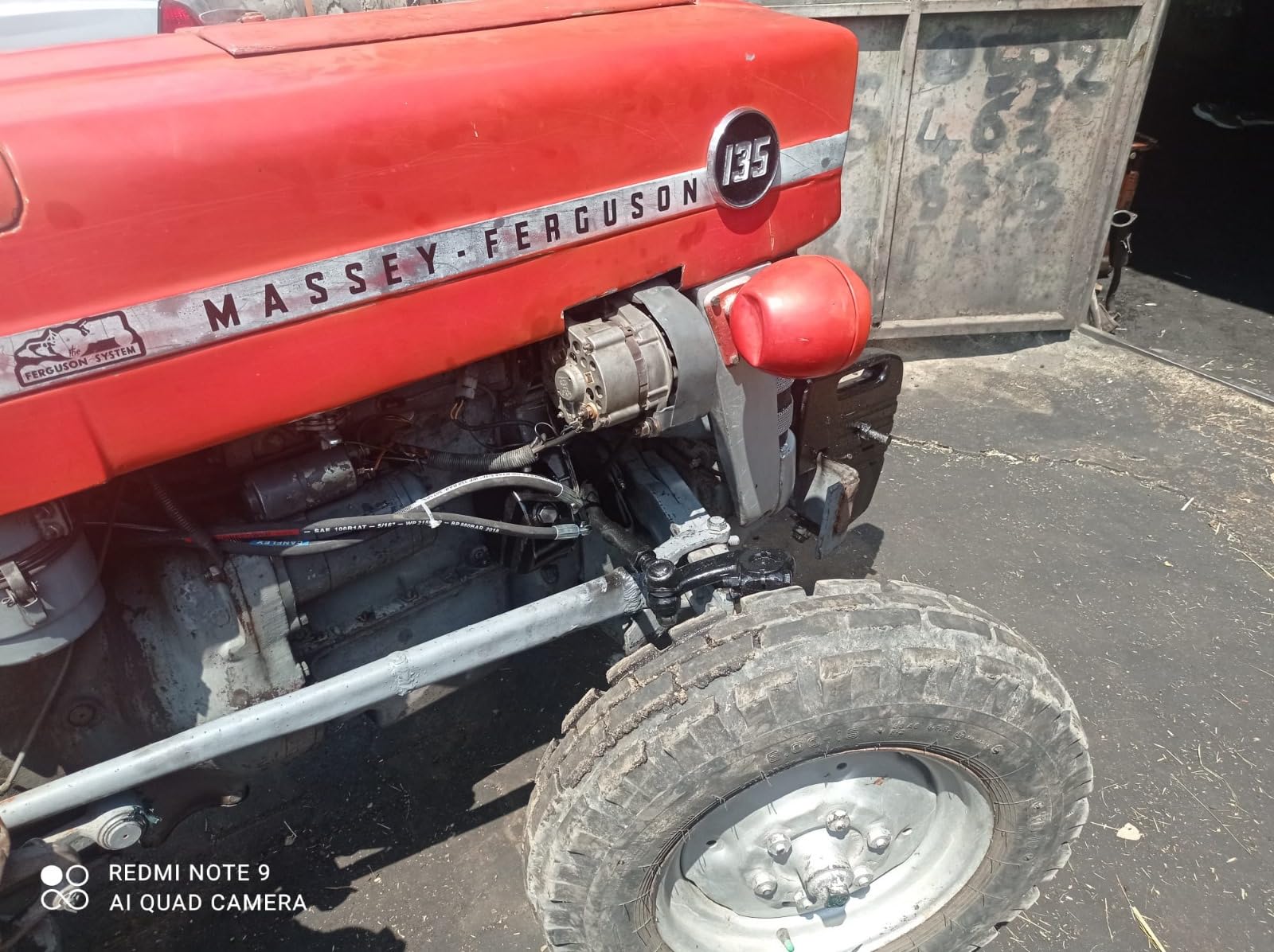 Juego de Dirección Asistida para Massey Ferguson MF135 - Eje curvo - Perkins Diesel con 3 cilindros