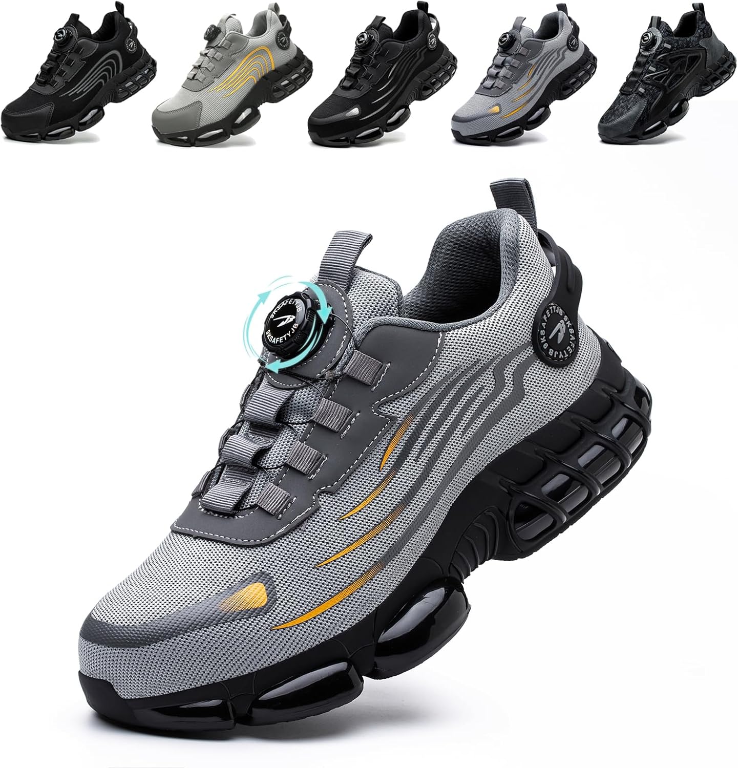 Safety Shoes Men Women Work Shoes Breathable Lightweight Comfortable Safety Shoes Men Women Work Shoes Breathable Lightweight Comfortable