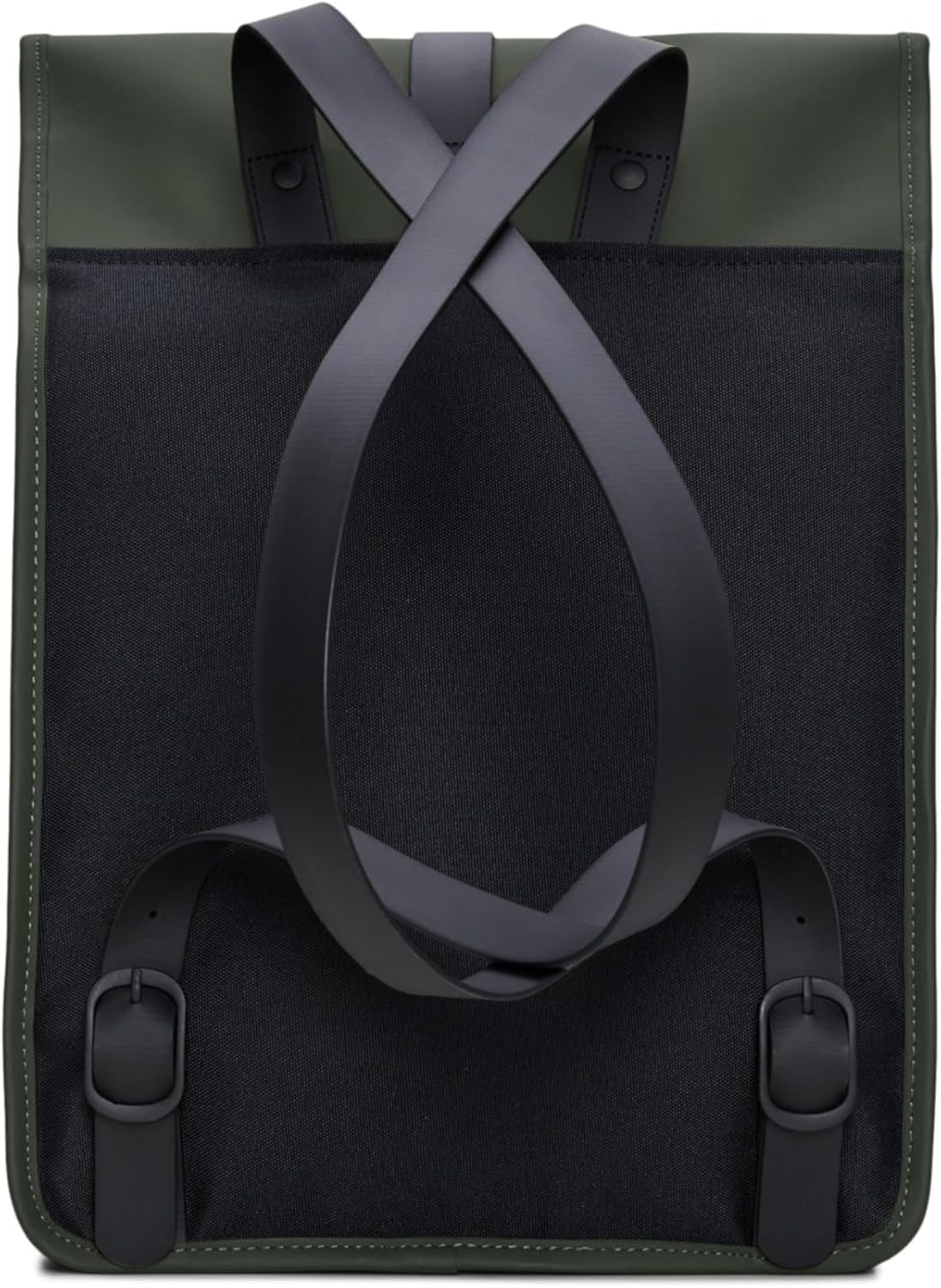 RAINS Rucksack for Men and Women - Waterproof Backpack for Commutes on Bike or Foot (Green) - Image 6