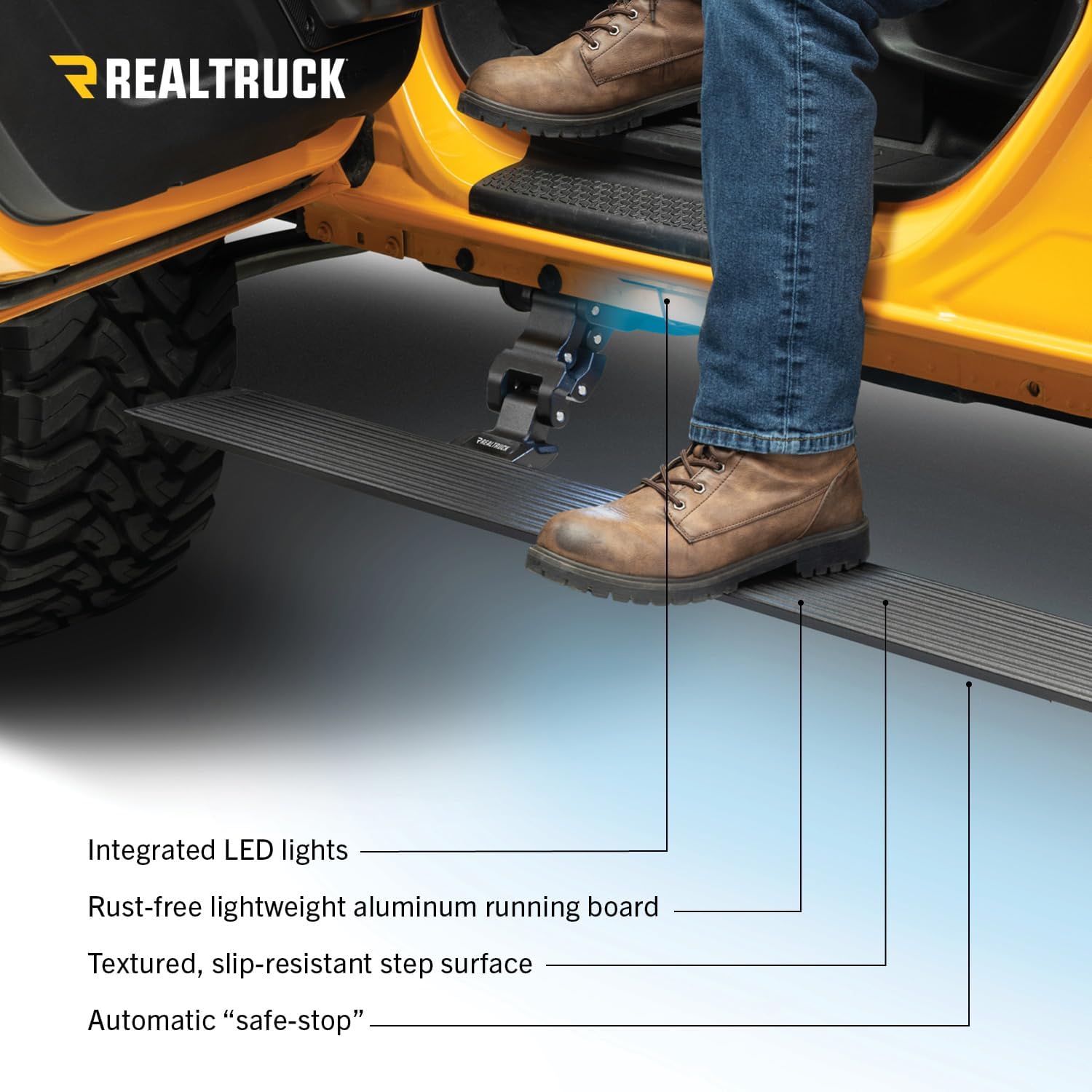 ハイラックスGUN125用 E-BOARD電動サイドステップ【はーちゃん専用