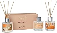 Vista 1 de Folkulture Reed Diffusers for Home 5.1 fl oz, Scent Diffusers for Home Set of 3 with Reed Diffuser Sticks for Bathroom Aroma Diffuser Guest