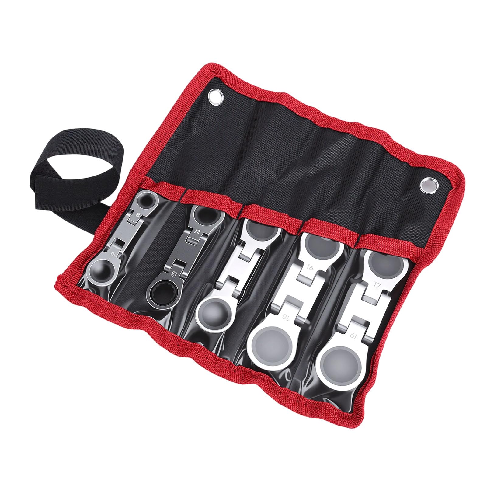 Tbest Set di Chiavi Corte, Design Flessibile a 180 Gradi