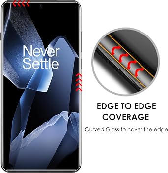 Screen Protector for OnePlus 13, Tempered Glass UV Set, 9H Hardness Scratch Resistant, Sensitive Touch, Full edge-to-edge coverage with a seamless fit - 3 Pack