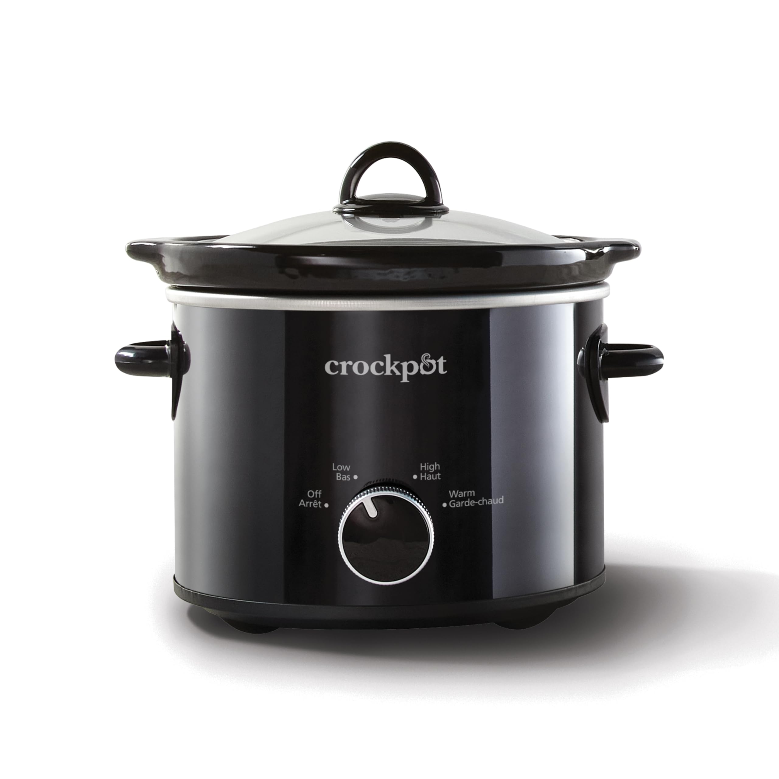 Crock-Pot Manual Slow Cooker 2 Qt Black