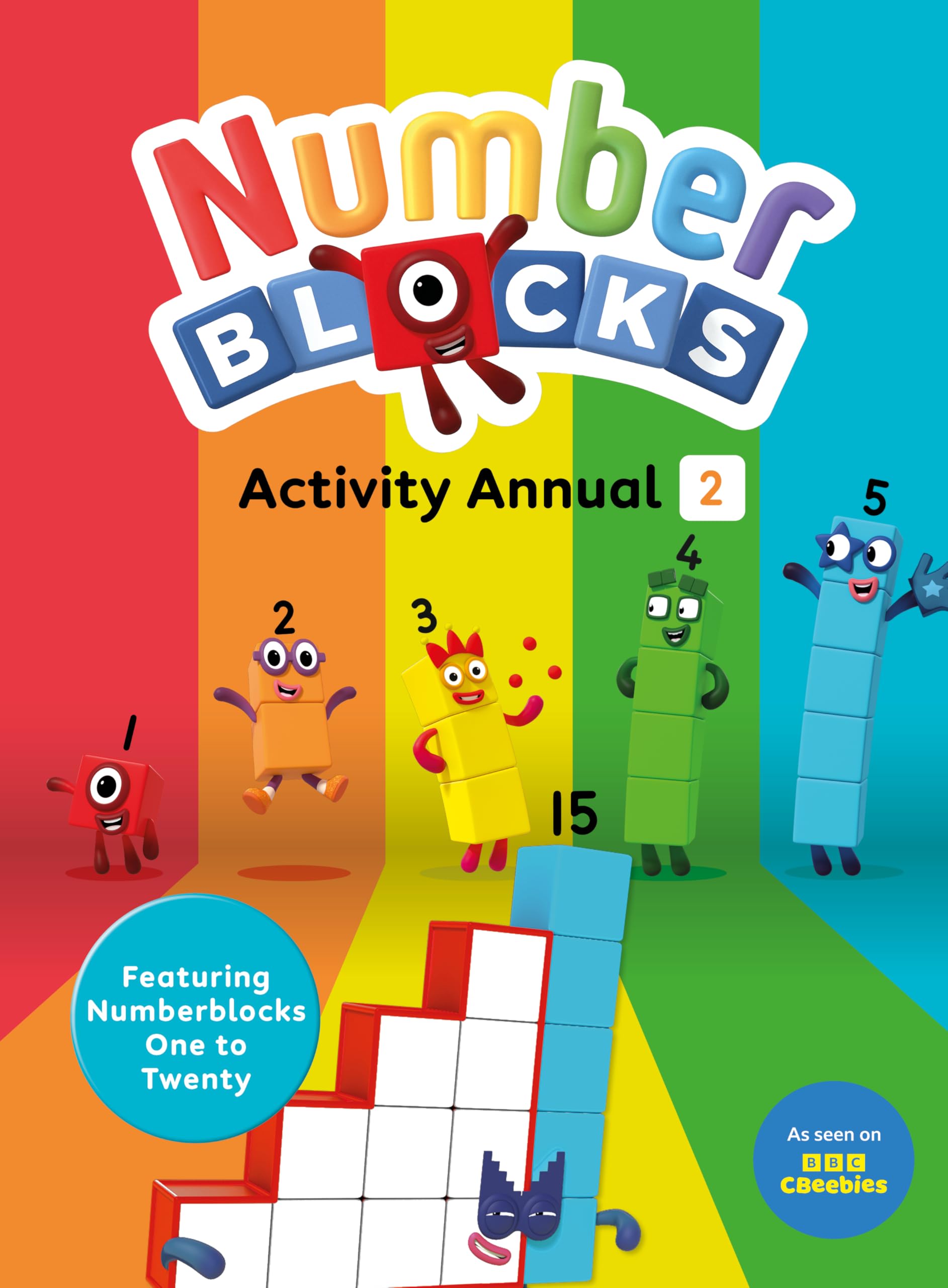 Numberblocks Activity Annual 2: Perfect for Fans of the Numberblocks Series! Filled with Puzzles, Games and Quizzes, Ideal for Early Learning (Numberblocks: 5 Fun Activity Annuals Set)