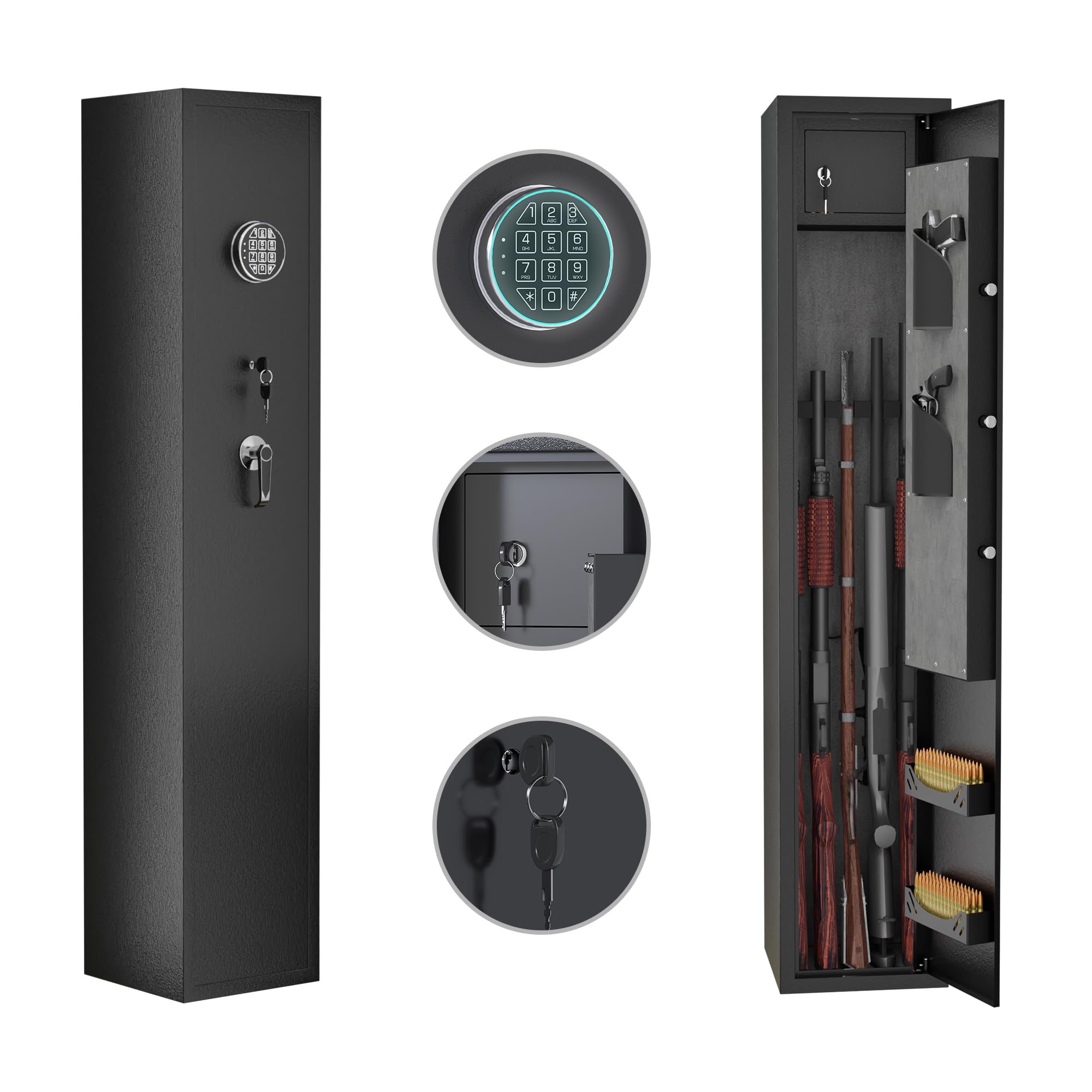 Buy Aobabo Safe,Quick Access Safes for Home s and Pistols, Fireproof