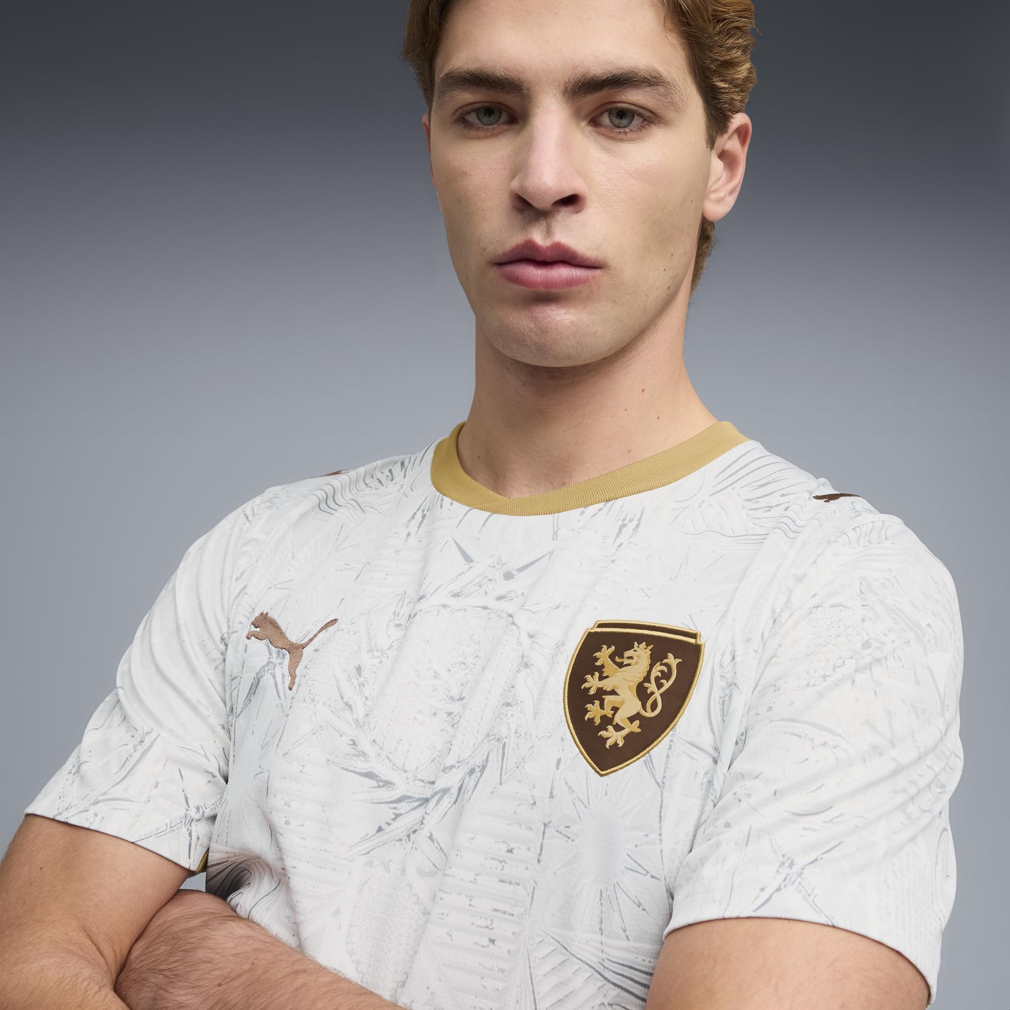 Puma Herren Czech Republic FA Away Jersey Replica Replica T-Shirt FA Away aus der Tschechischen Republik (1er Pack)