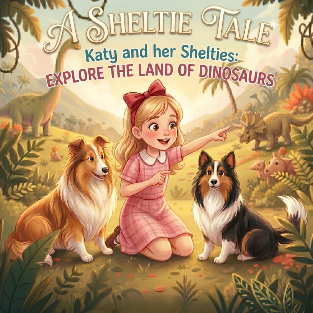 A Sheltie Tale: Katy and her Shelties: EXPLORE THE LAND OF DINOSAURS