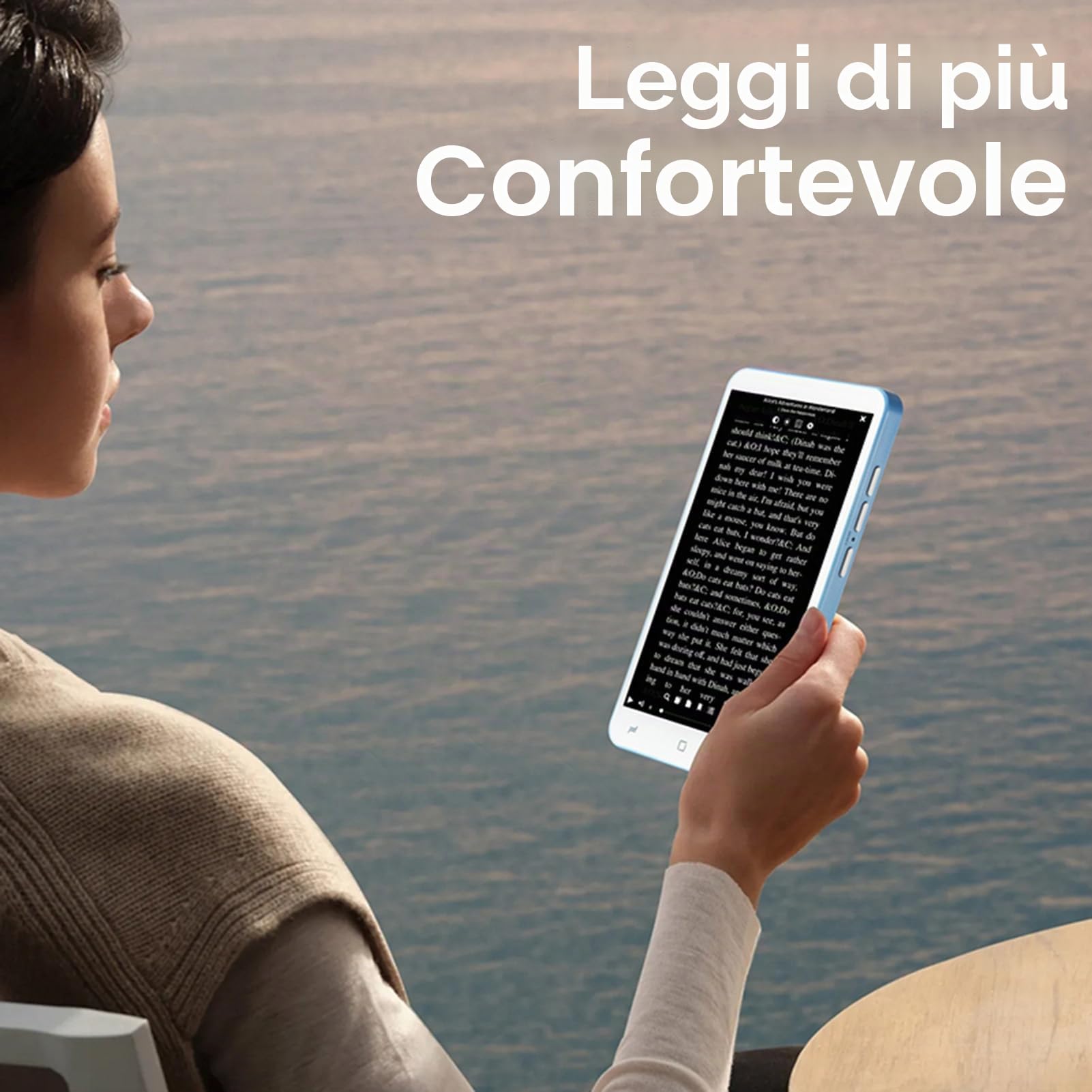 Topiky Lettore E da 5 Pollici, Lettore di Libri Elettronici con Schermo HD Senza Inchiostro E Lavagna per la Scrittura a Mano, per Leggere Romanzi, Libri, Fumetti, con Fotocamera da 5