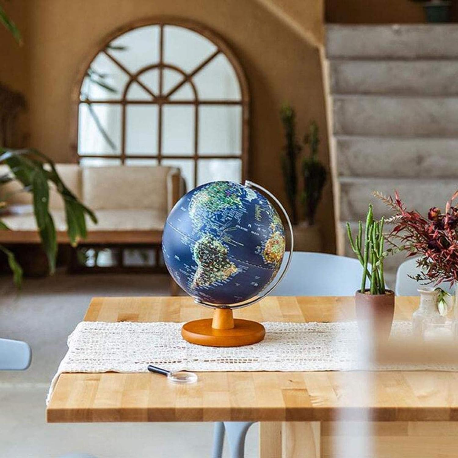 Illuminated World Globe Lamp2In1 Geographic Globes with