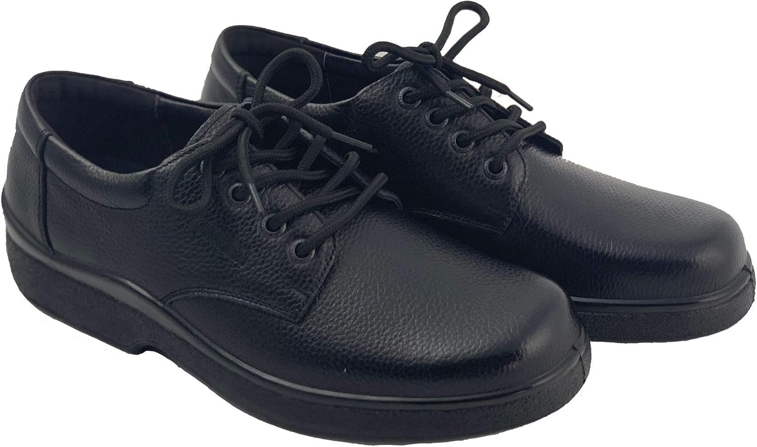 Reactive Men's Upper Leather Oil Resistant, Slip Resistant Kitchen Shoes-Slip on and Lace Up
