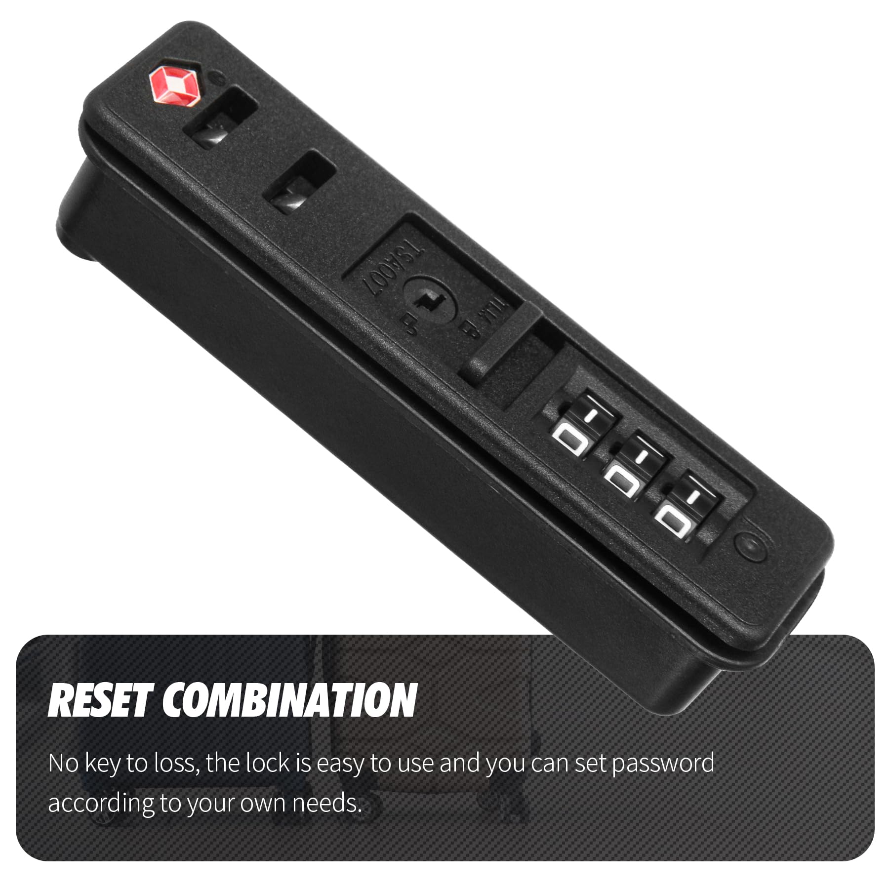 Luggage Lock Zoofen 2-Pack TSA Approved S Resettable