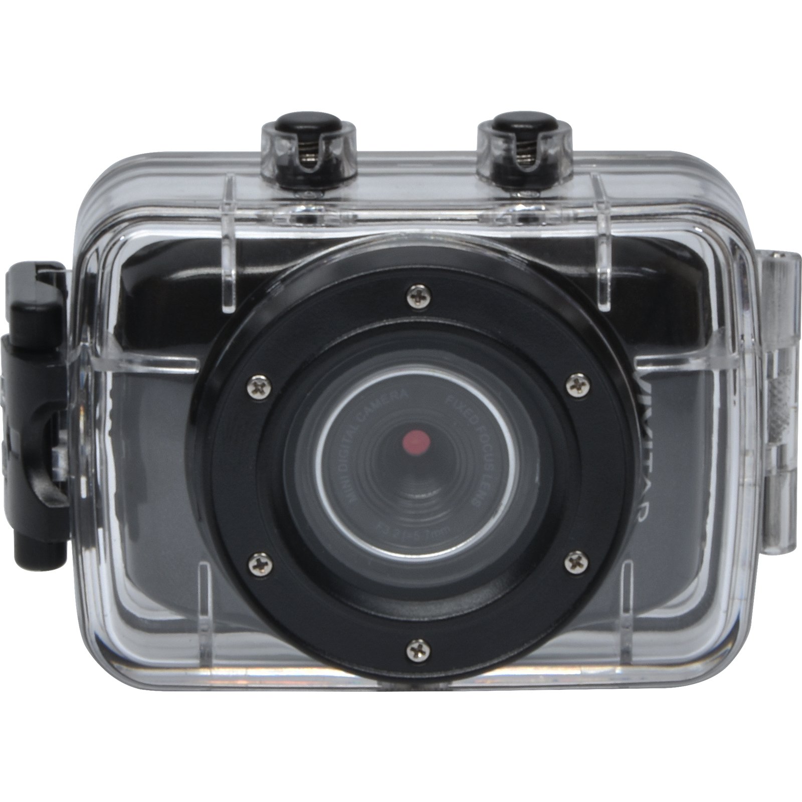 Vivitar DVR781HD HD Waterproof Action Video Camera Camcorder (Black) with Helmet & Bike Mounts